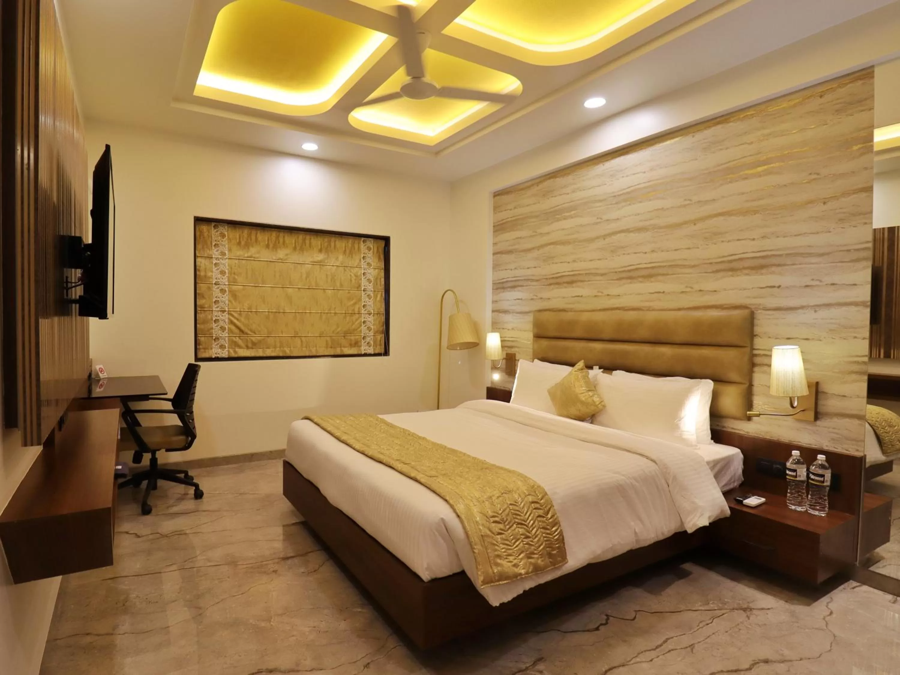 View (from property/room), Bed in Four Petals Executive by LHMS