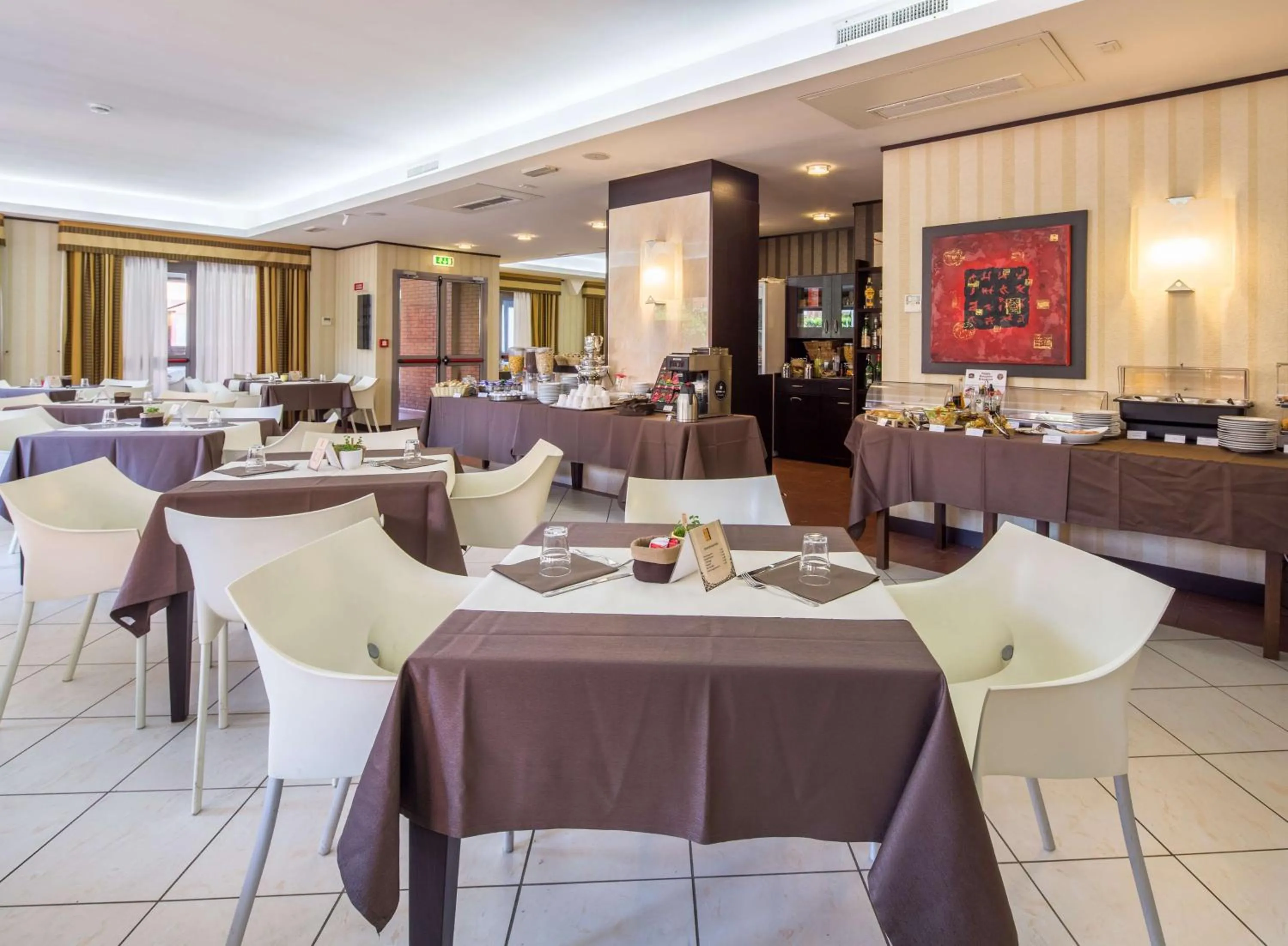 Restaurant/places to eat in Best Western Hotel I Triangoli