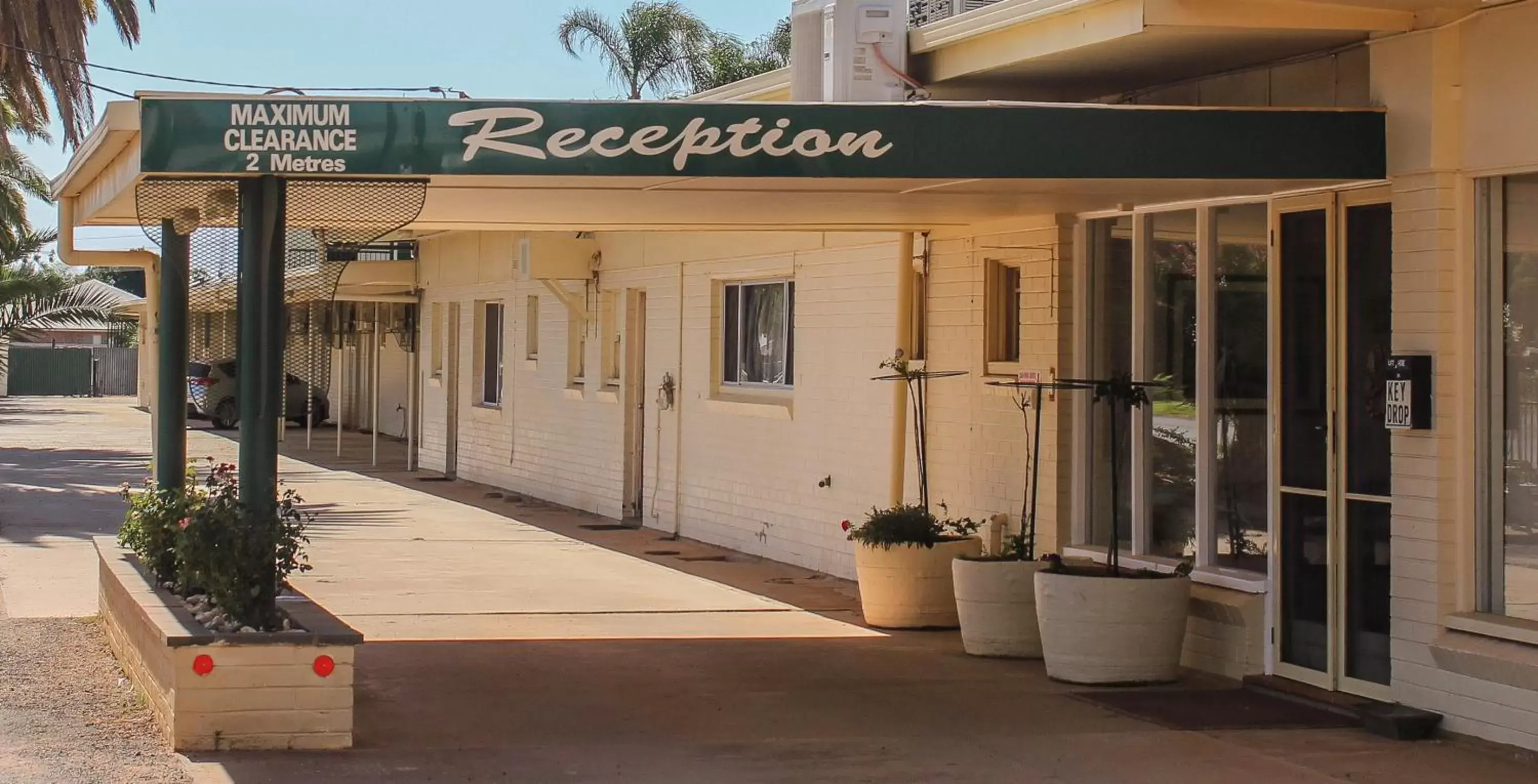 Lobby or reception in Motel Riverina