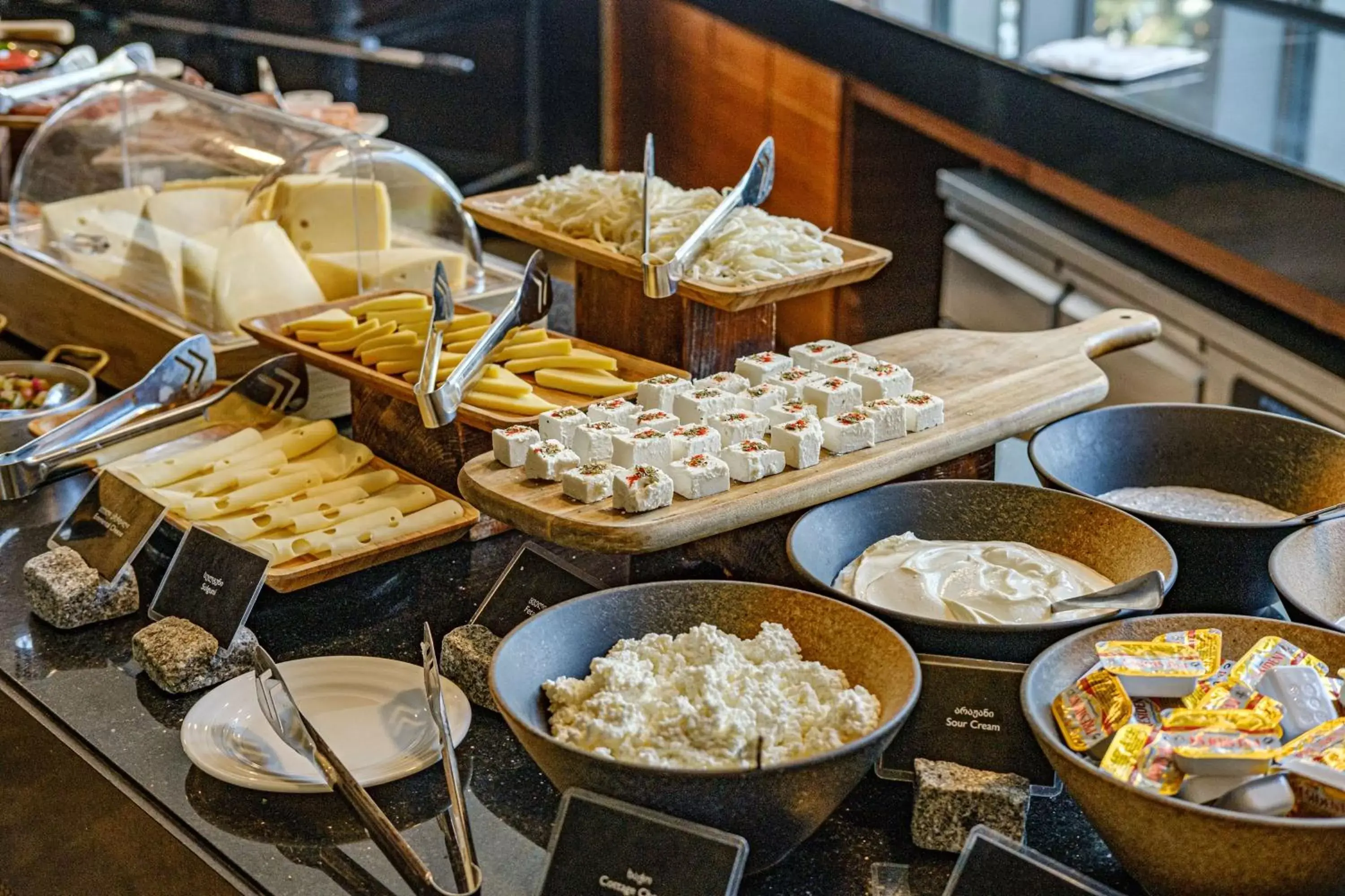 Breakfast in Radisson Blu Hotel Batumi