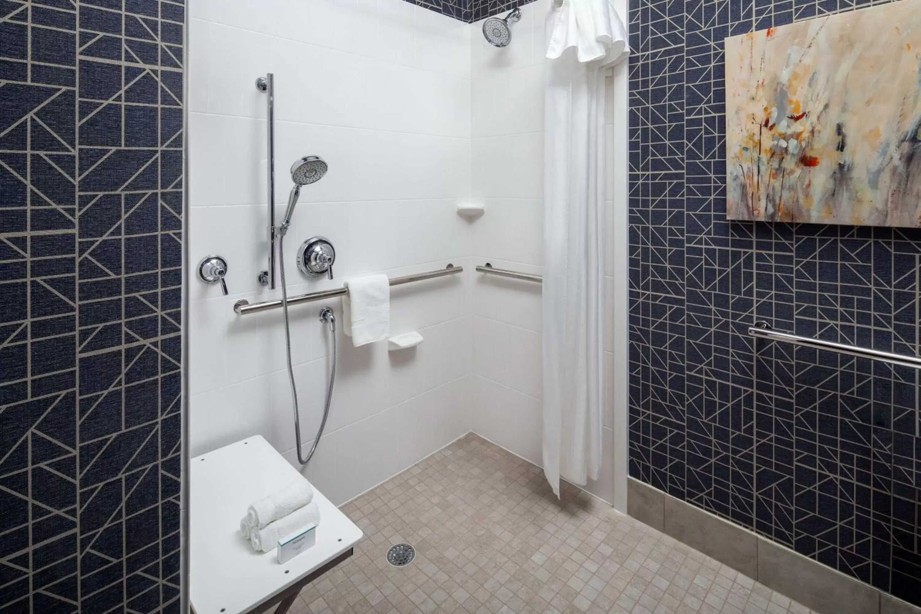 Bathroom in Homewood Suites by Hilton Columbus-Dublin