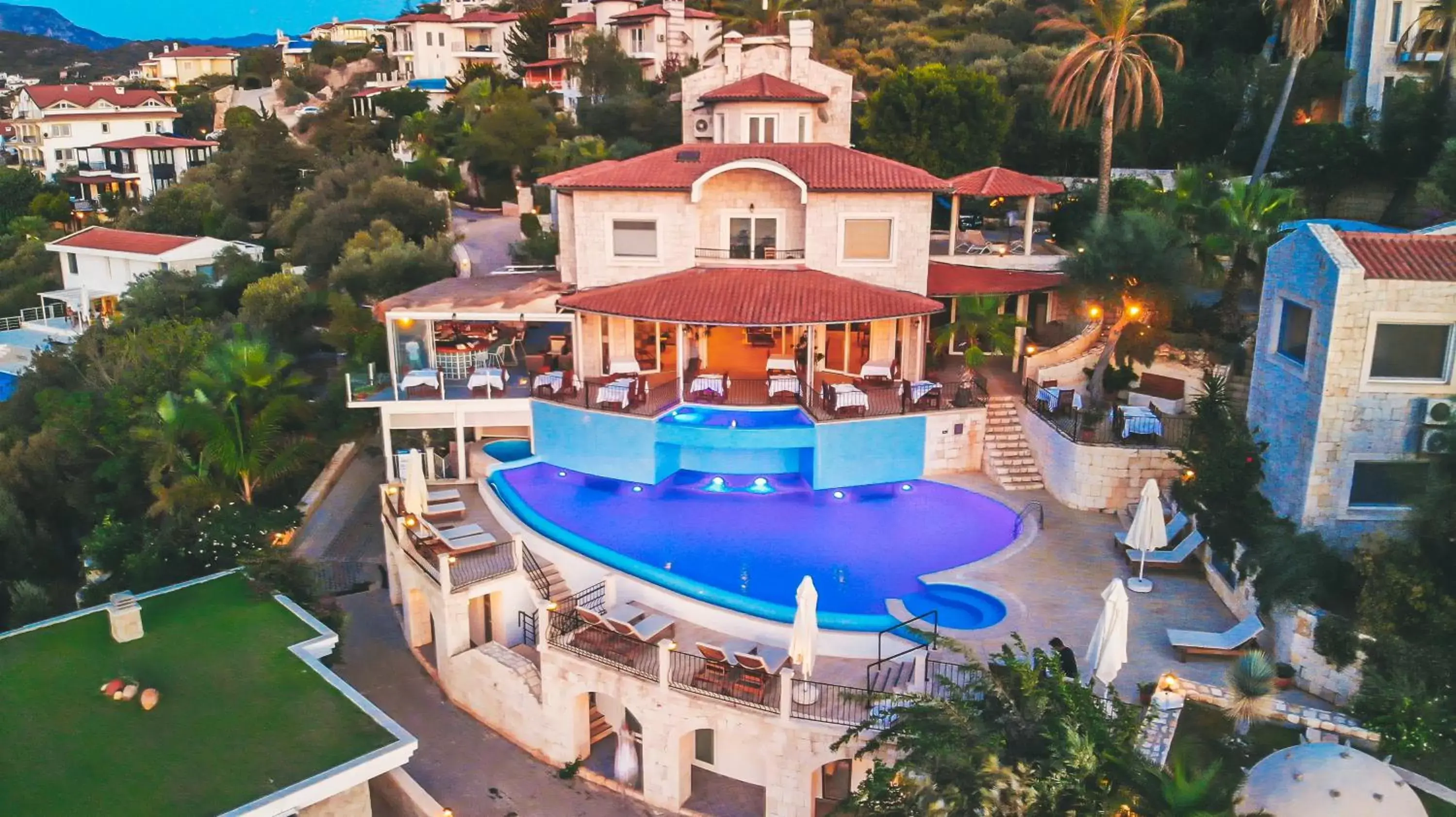 Pool View in Mekvin Hotels Deniz Feneri Lighthouse