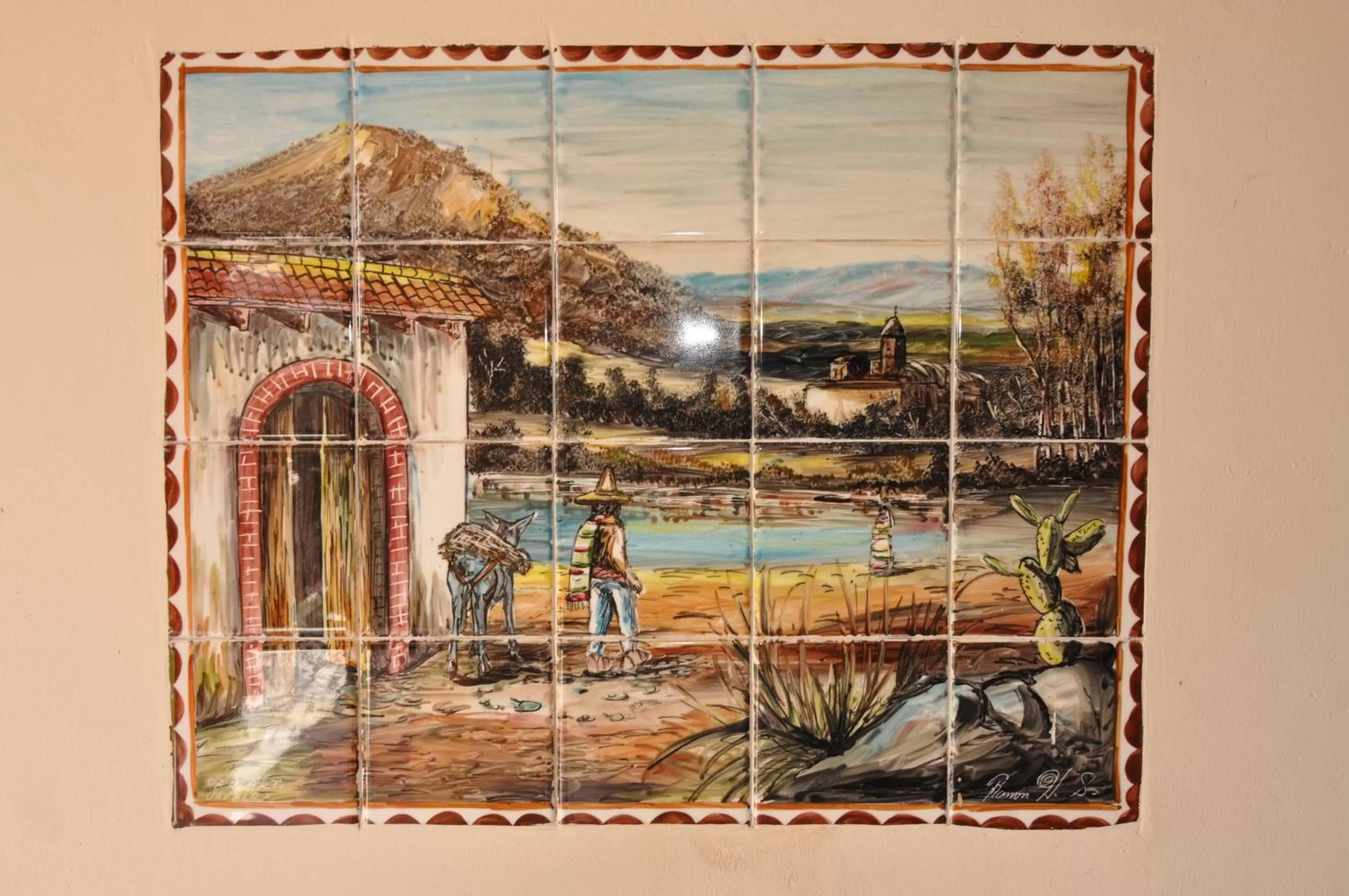 Decorative detail in Hacienda De Palmas