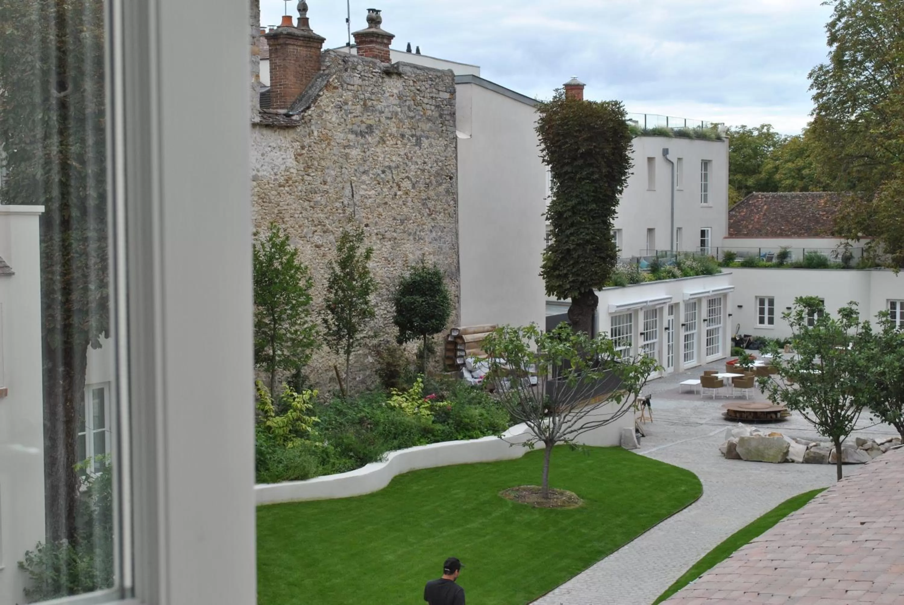 Decorative detail in Hôtel de Cavoye