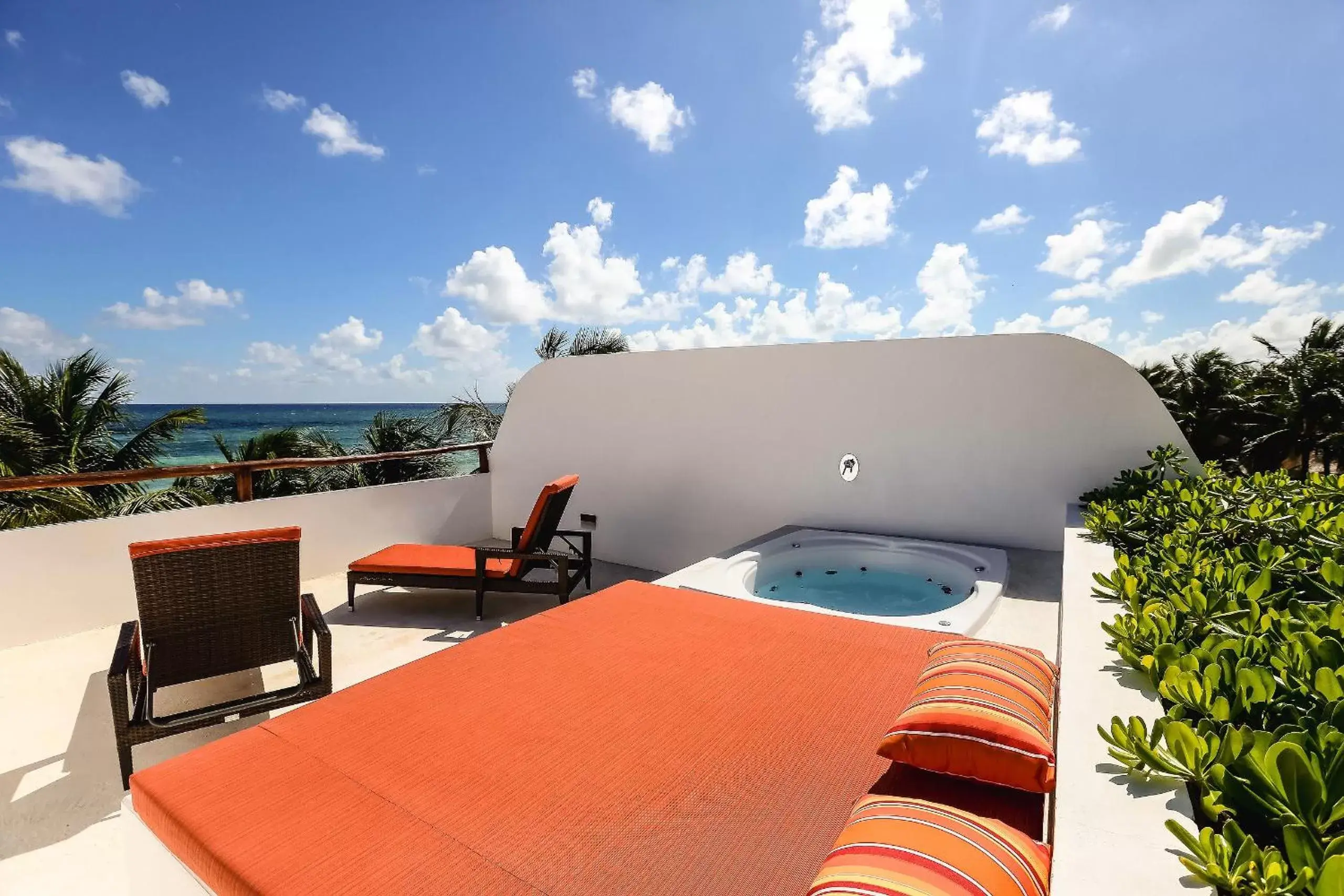 Beachfront Rooftop in The Beach Tulum Hotel Beachfront Rooftop in The Beach Tulum Hotel