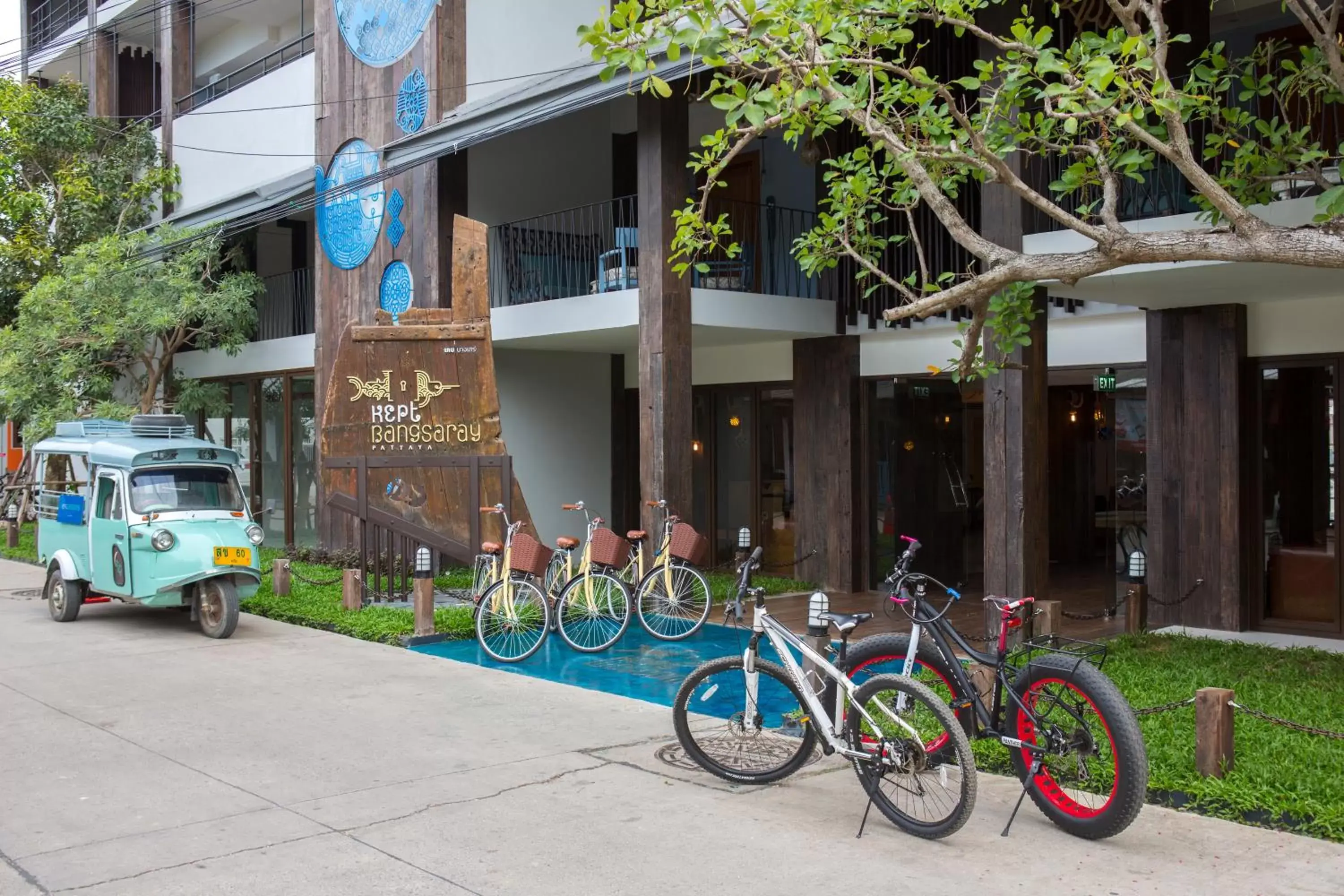 Cycling in Kept Bangsaray Hotel Pattaya