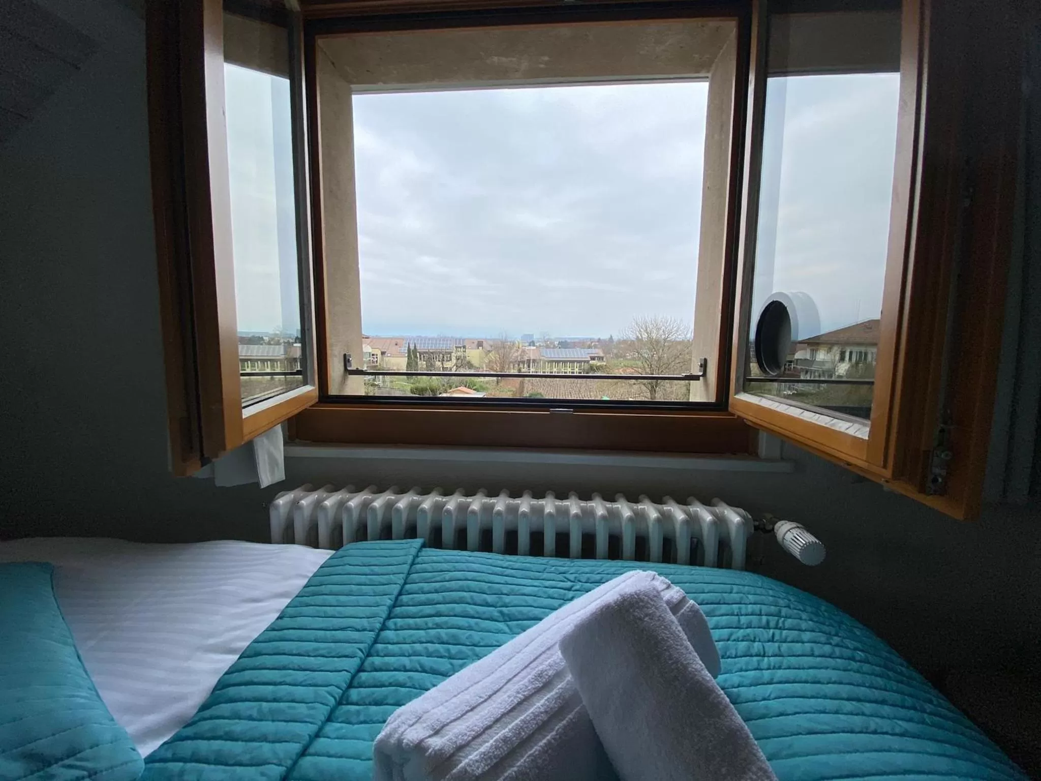 Bed in Auberge de Confignon