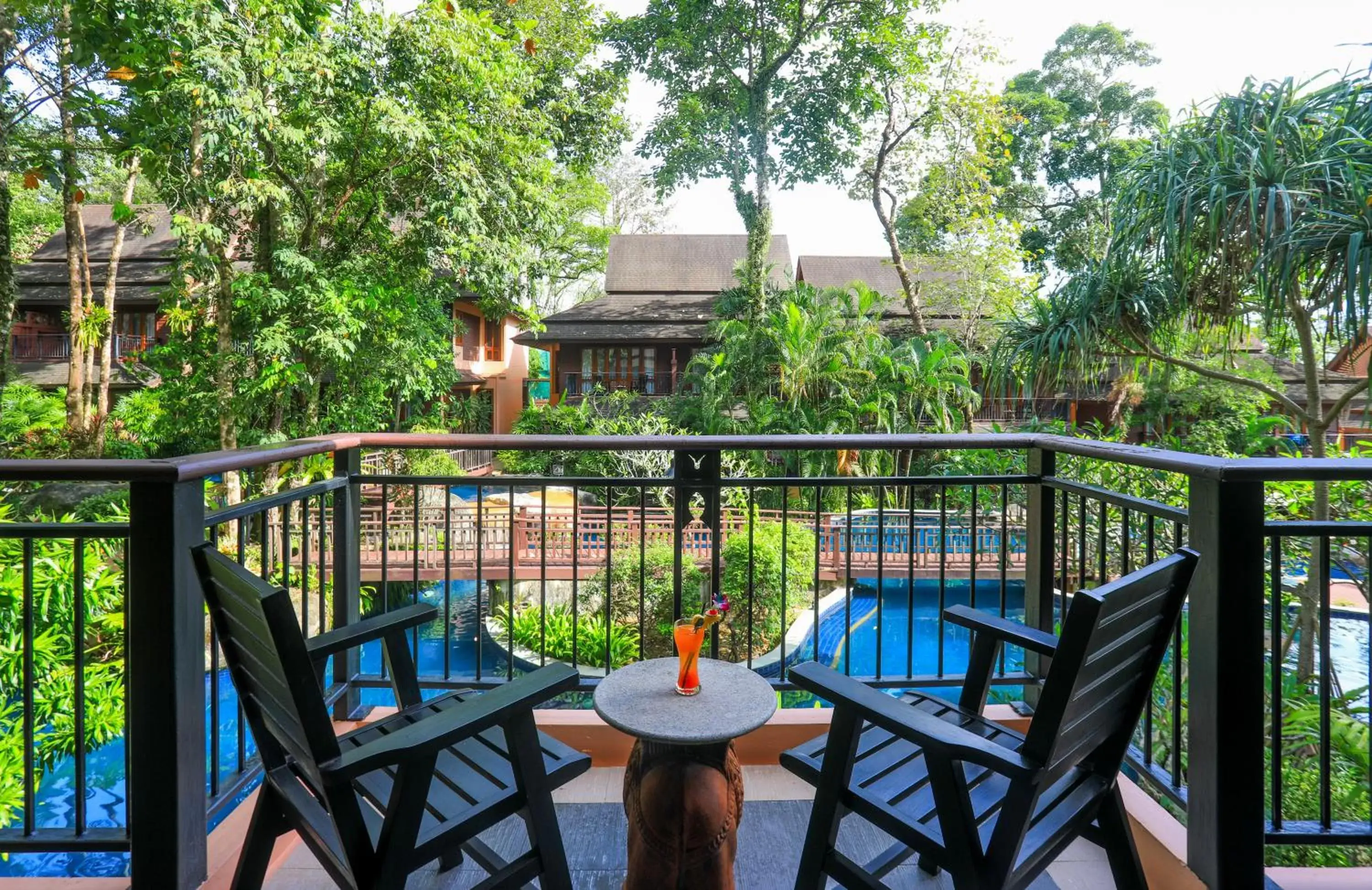 Balcony/Terrace in Khaolak Merlin Resort - SHA Extra Plus