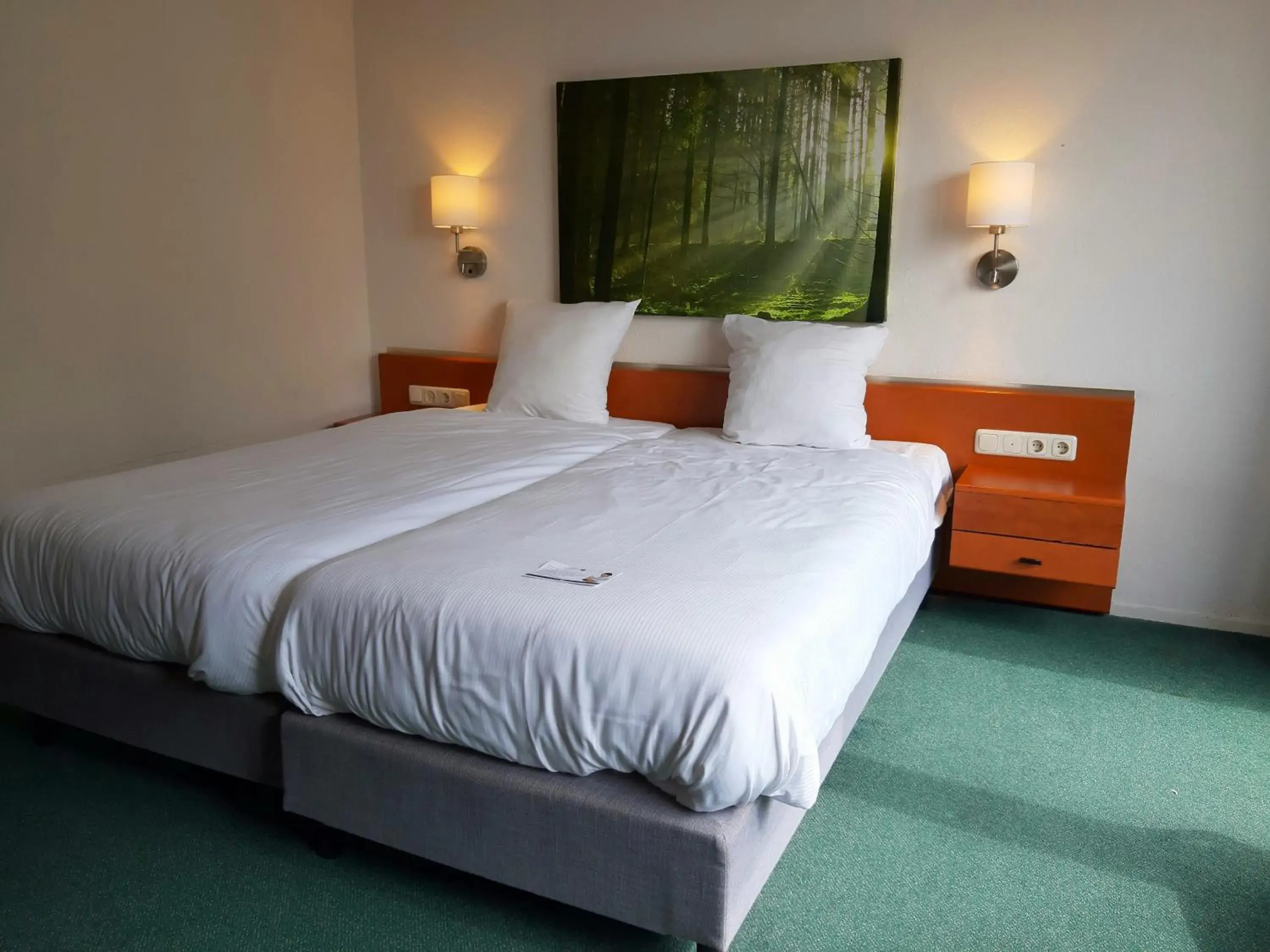 Bedroom, Bed in Fletcher Landhotel Bosrijk Roermond