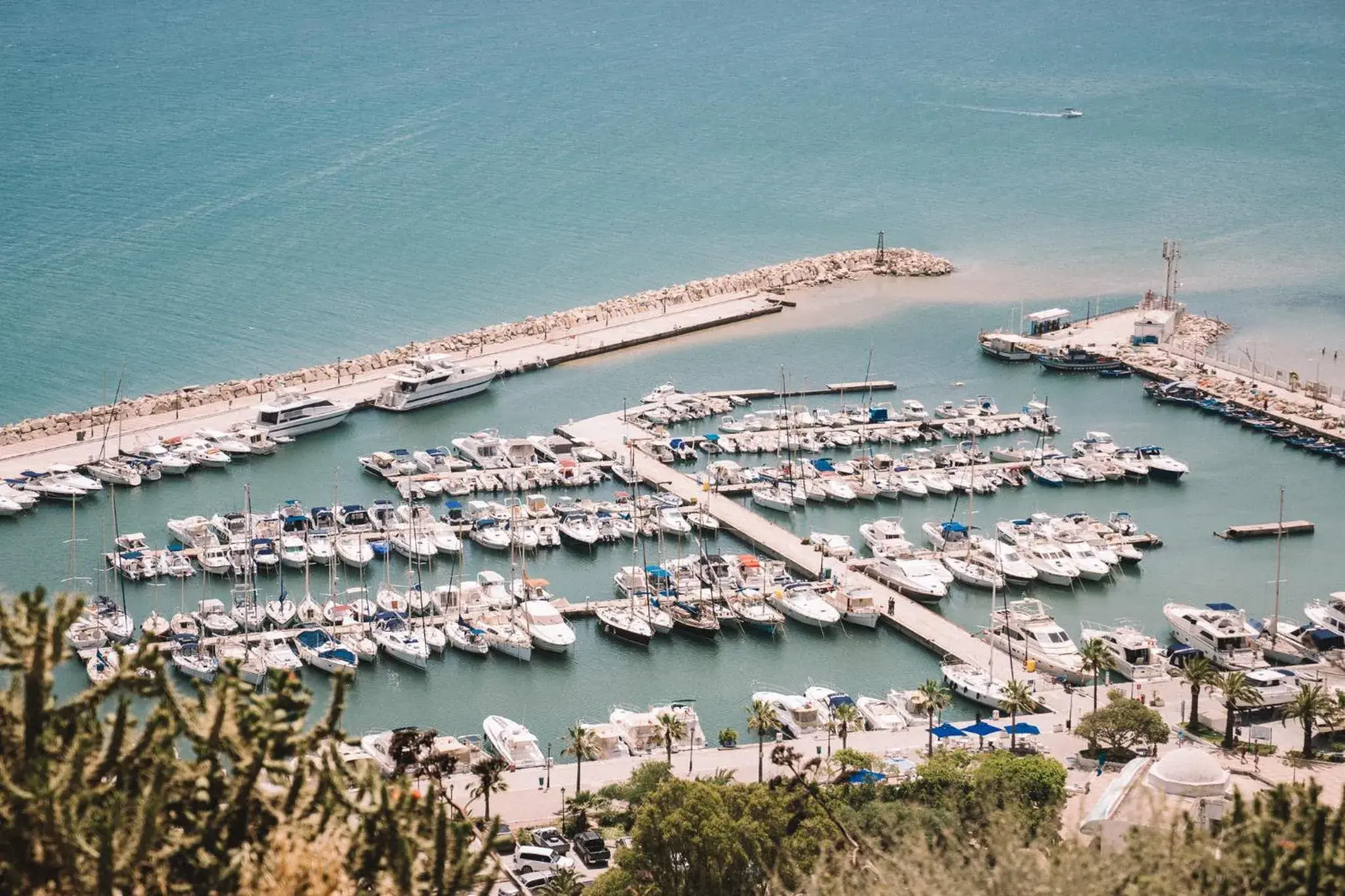 Bird's-eye View in The Residence Tunis