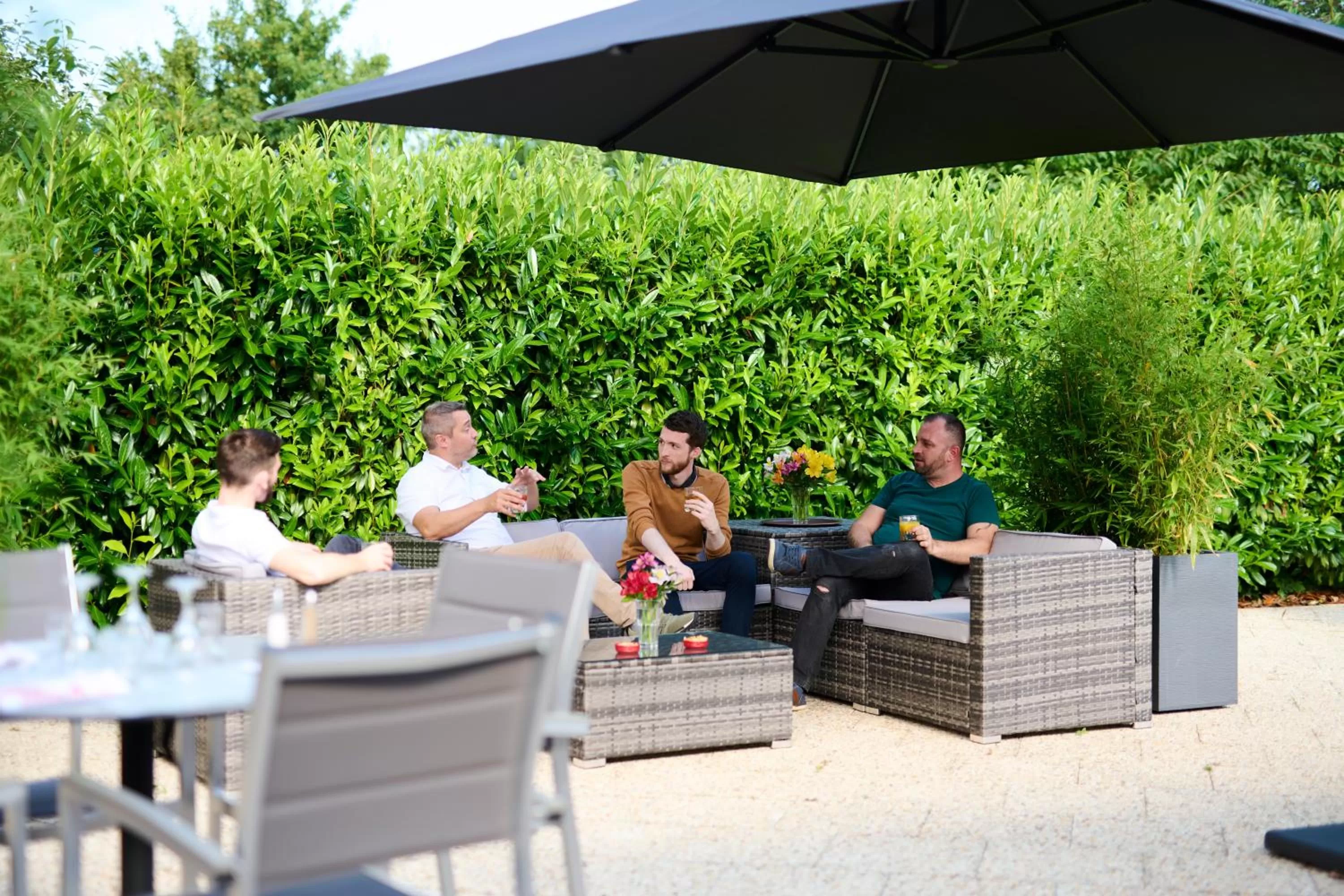 Patio in ibis Abbeville