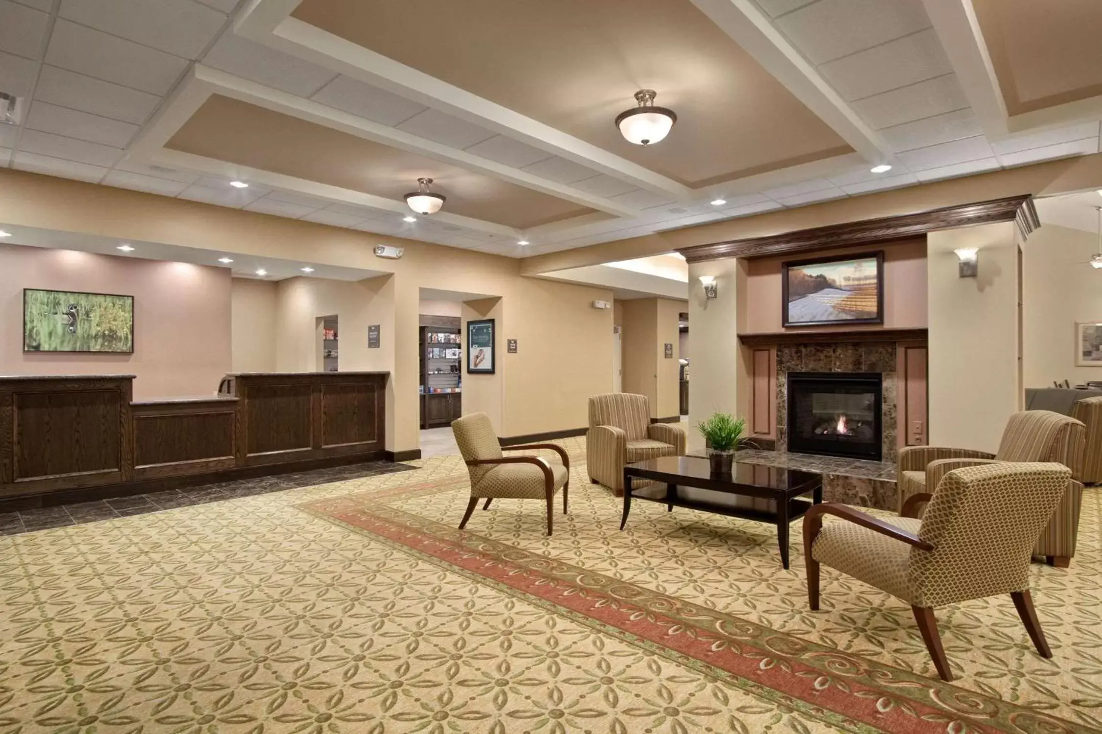 Lobby or reception, Lobby/Reception in Homewood Suites by Hilton Rochester - Victor