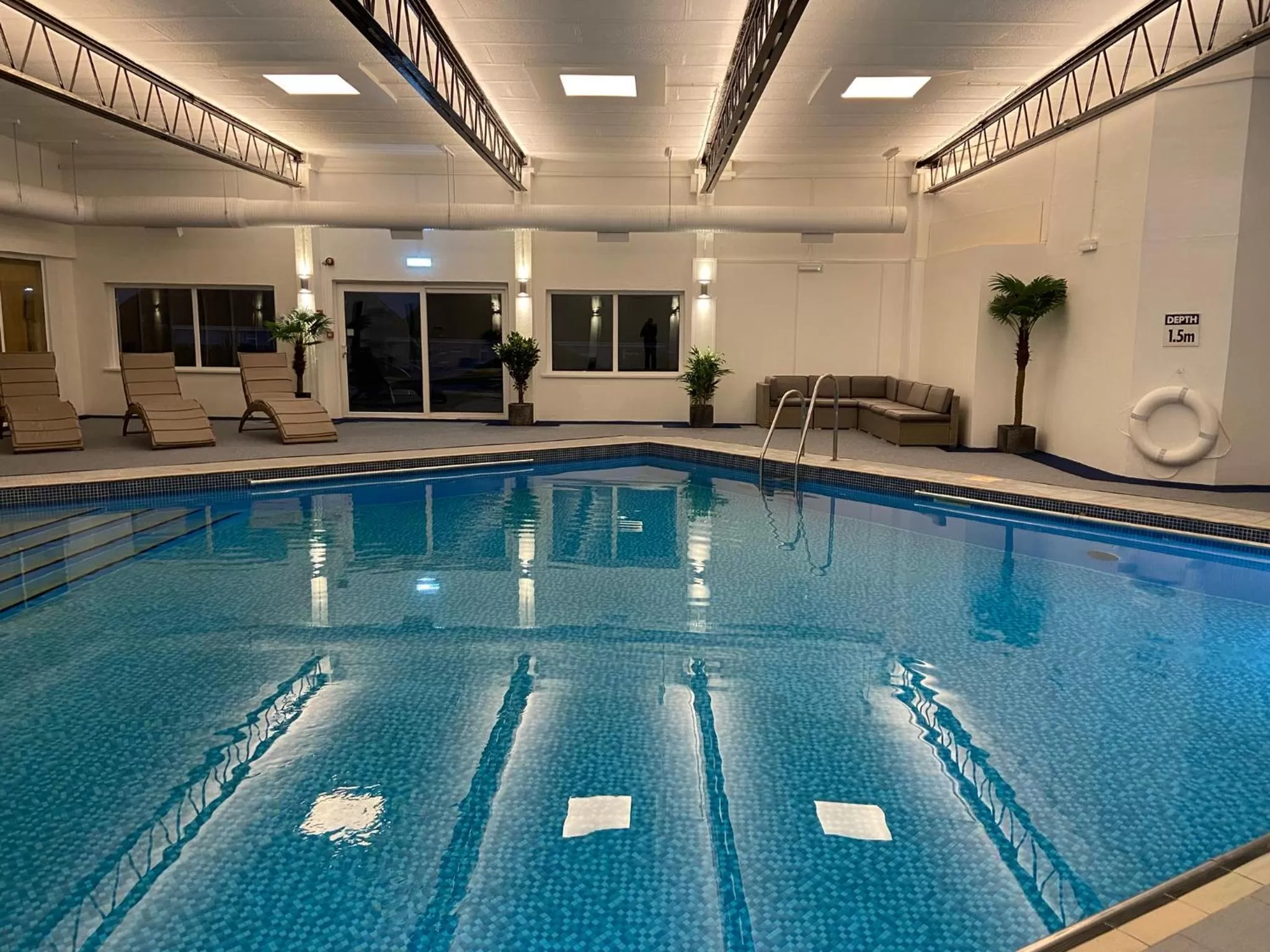 Swimming pool in Pentire Newquay Cornwall Hotel