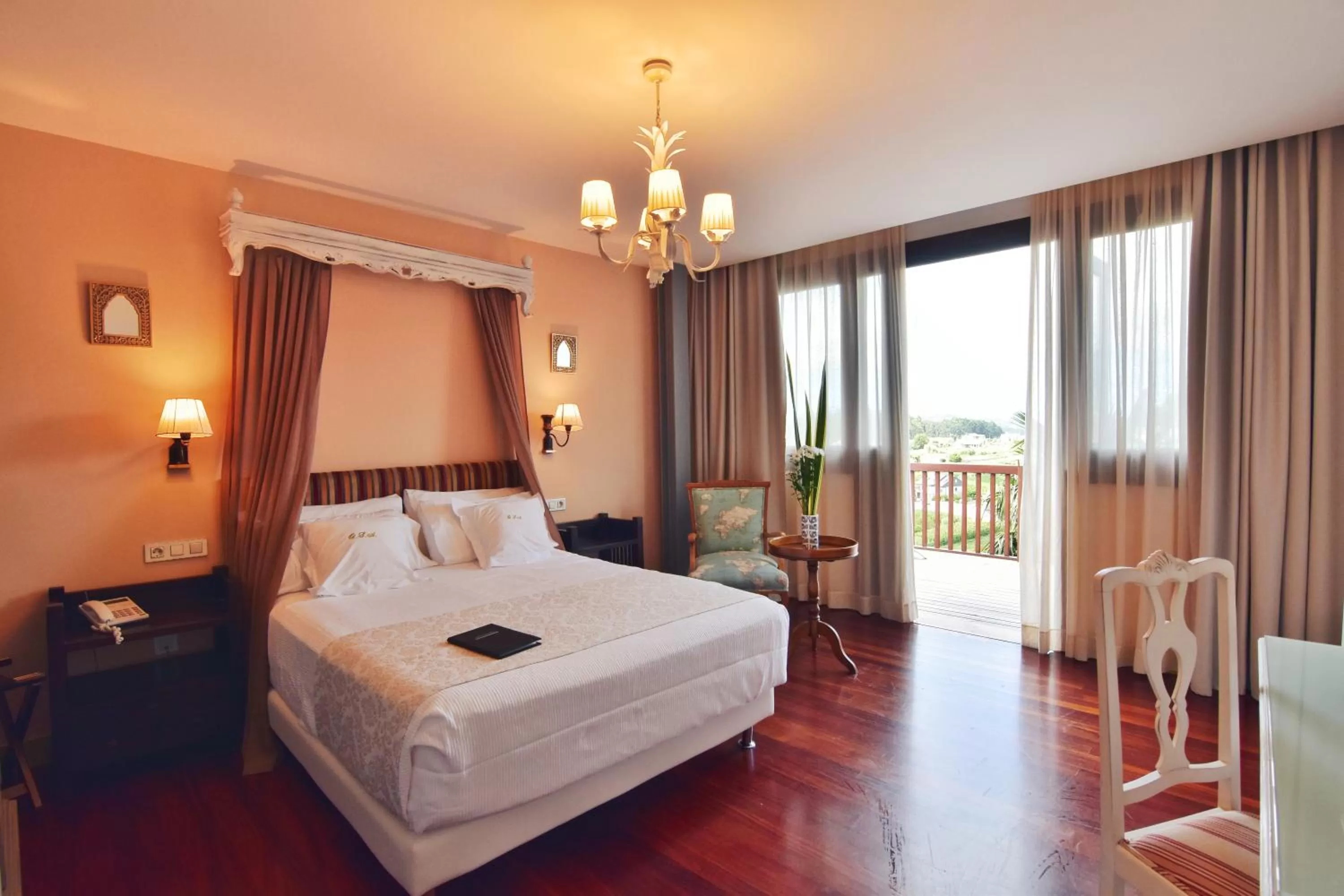 Bed in Quinta de San Amaro Rias Baixas