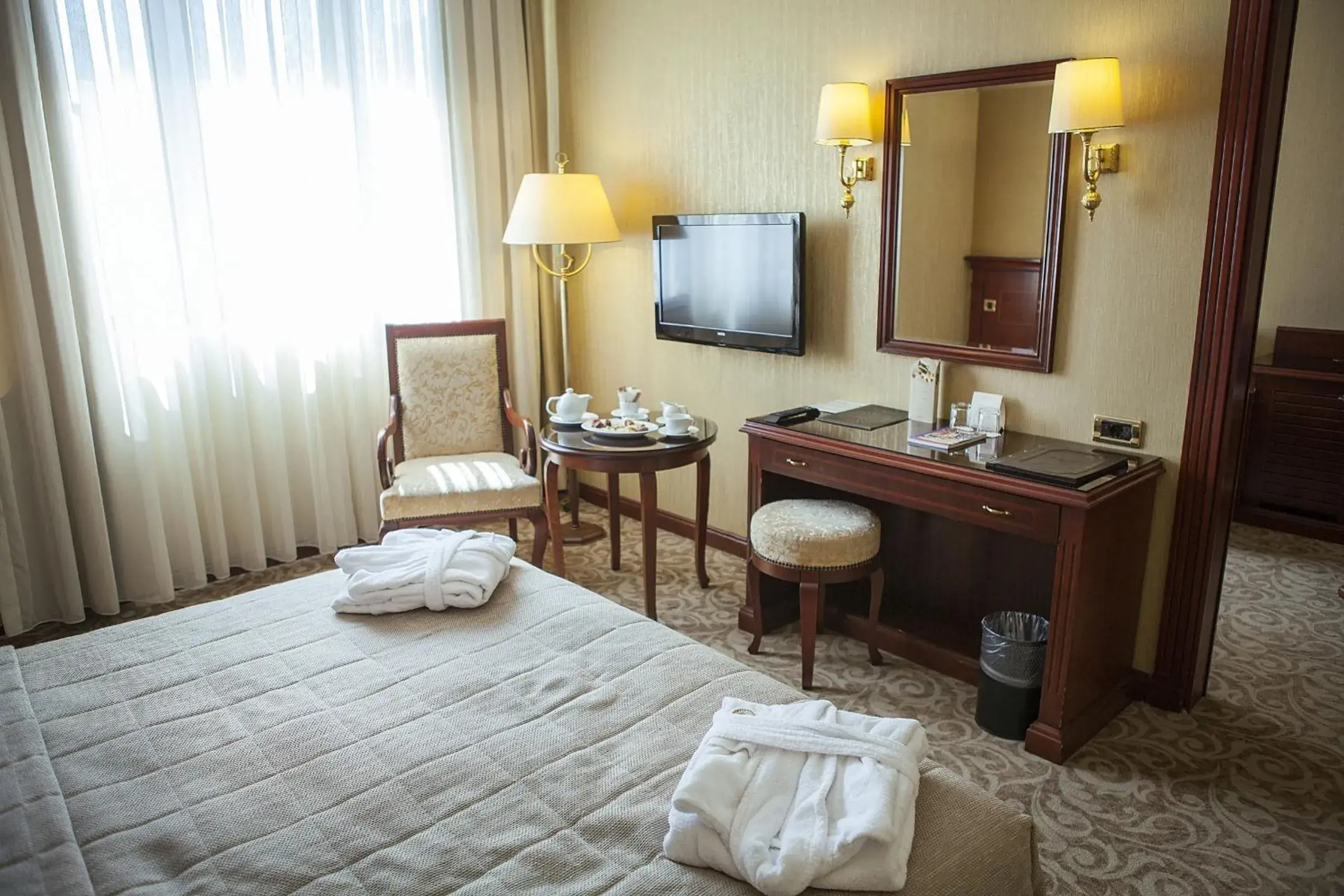 Bed in Bilek Istanbul Hotel
