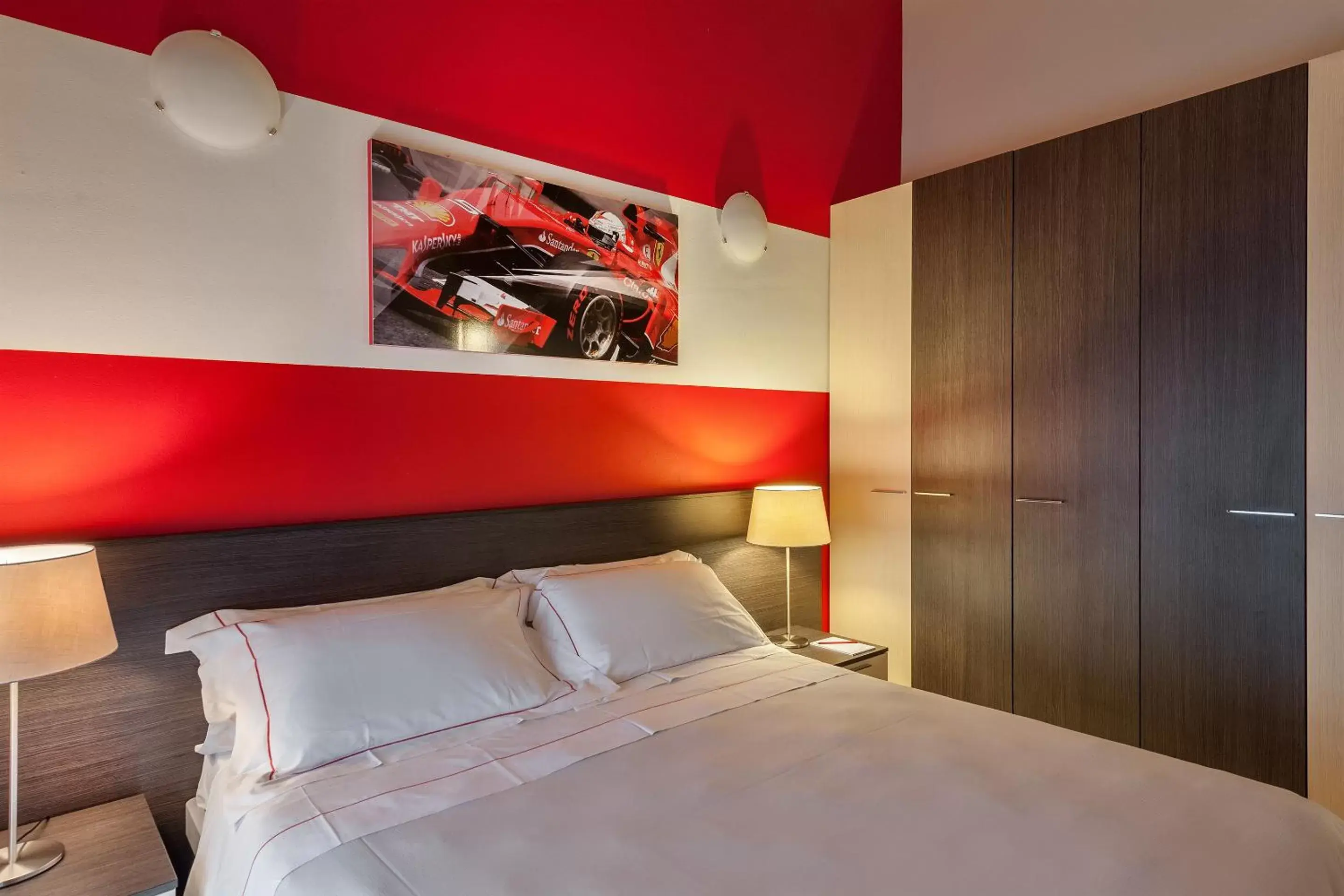 Photo of the whole room, Bed in Hotel Maranello Village