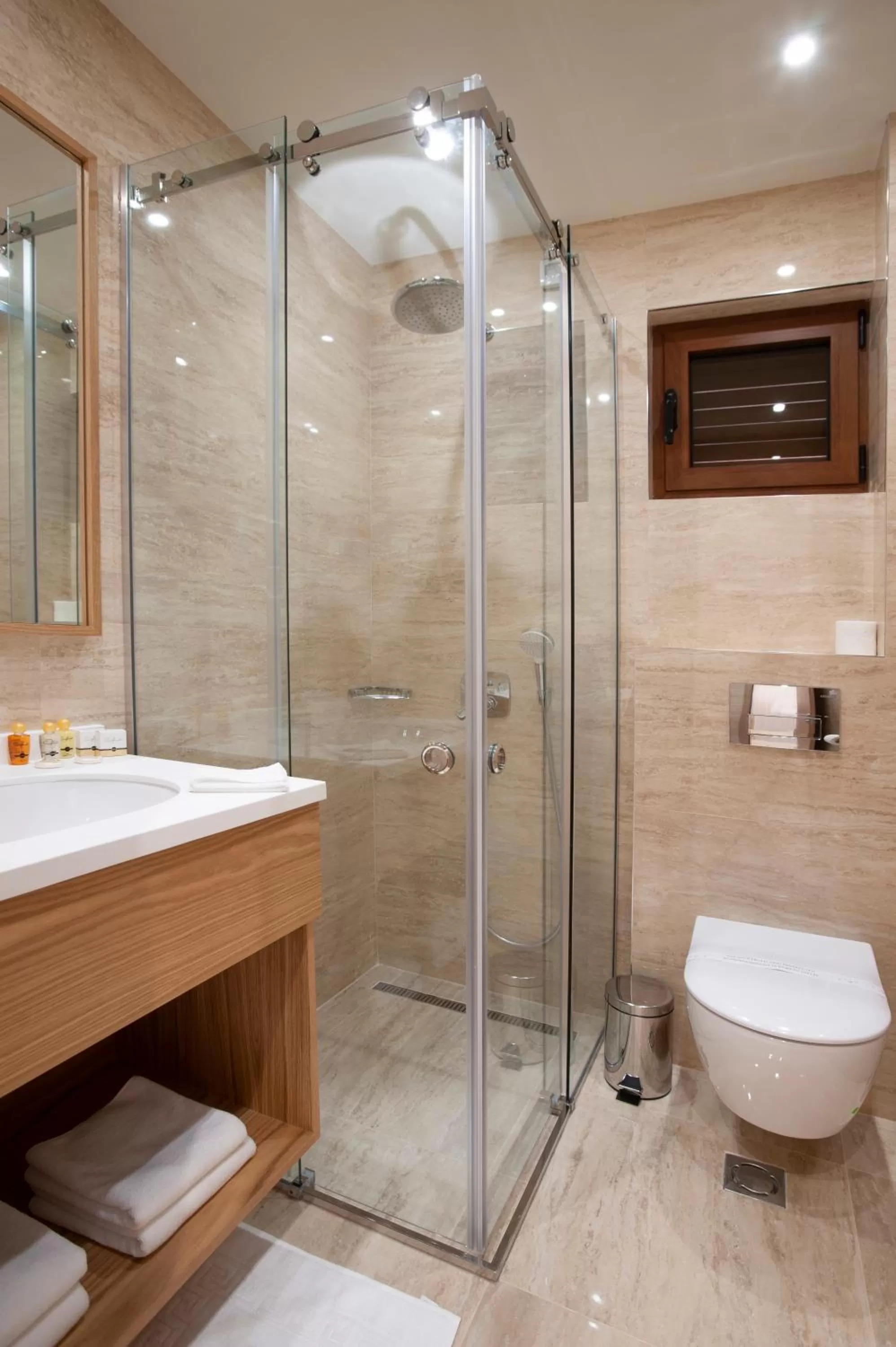 Shower in Hotel Villa Gracia