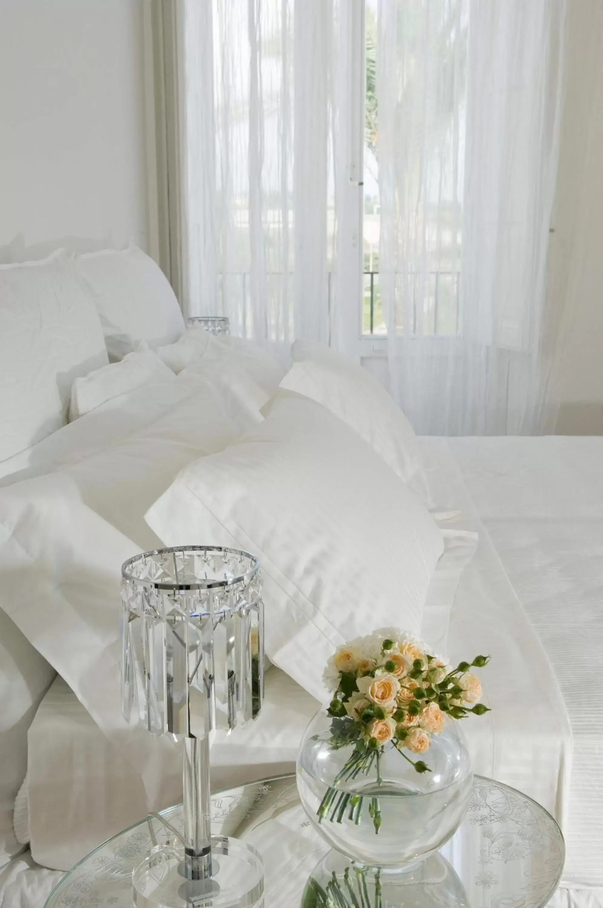 Decorative detail, Bed in Donna Carmela Resort & Lodges