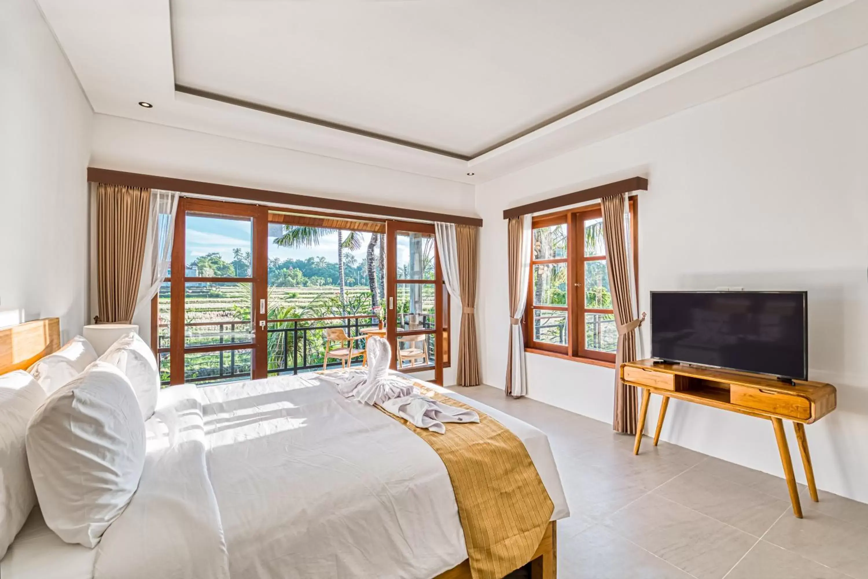 Photo of the whole room, Bed in Villa Mirah Ubud Photo of the whole room, Bed in Villa Mirah Ubud