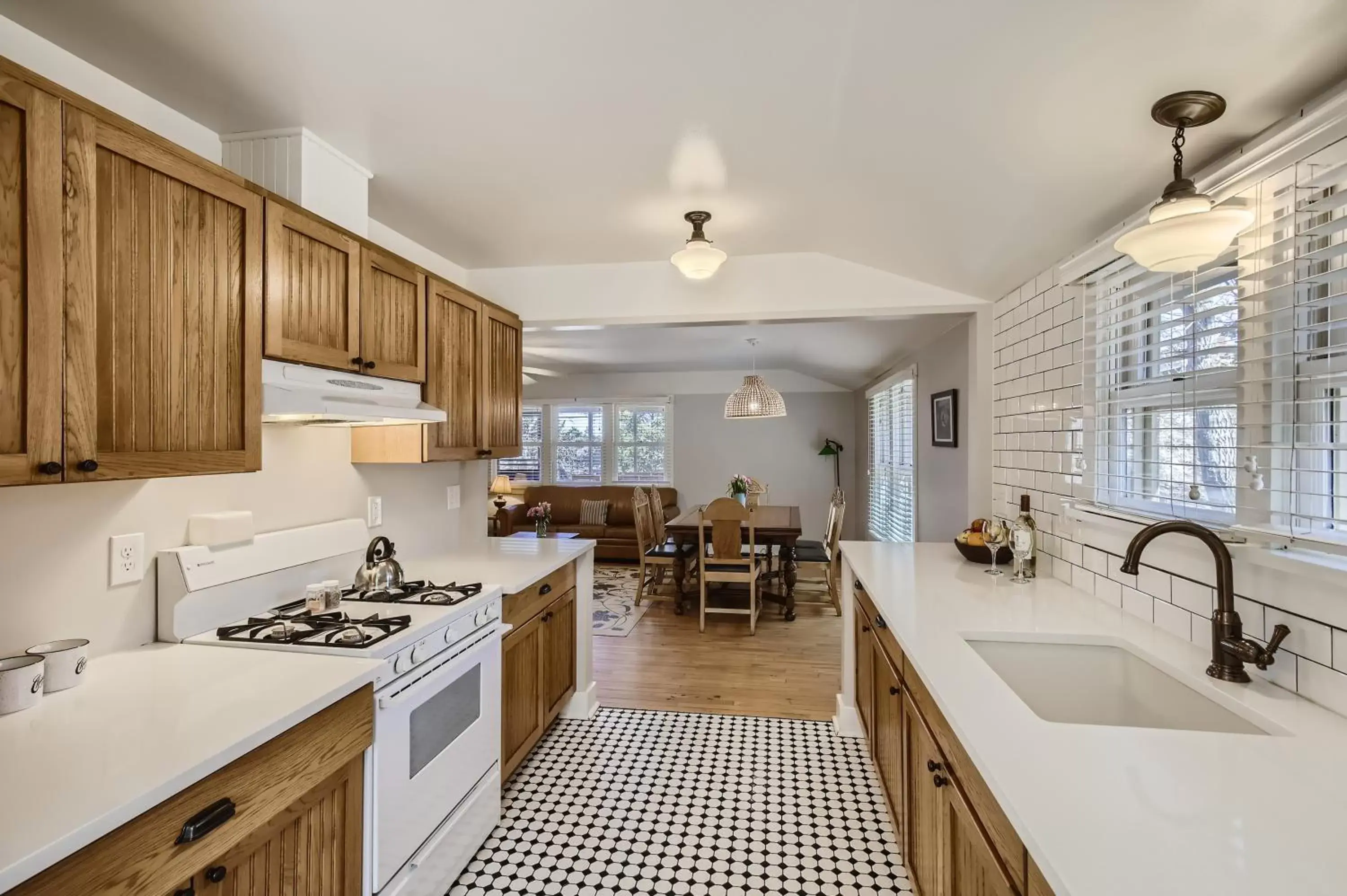 Kitchen/Kitchenette in Colorado Chautauqua Cottages