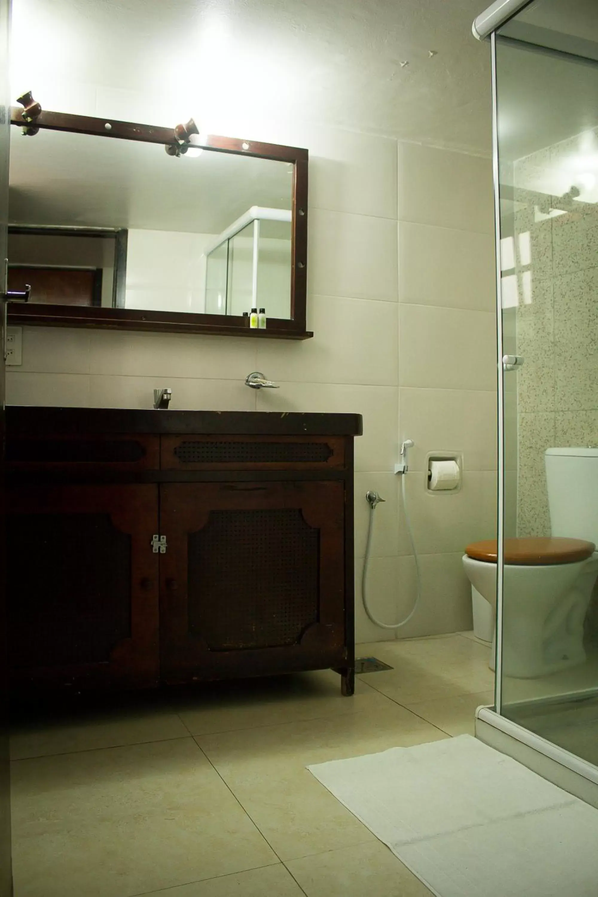 Bathroom in Pousada Casa da Pedra