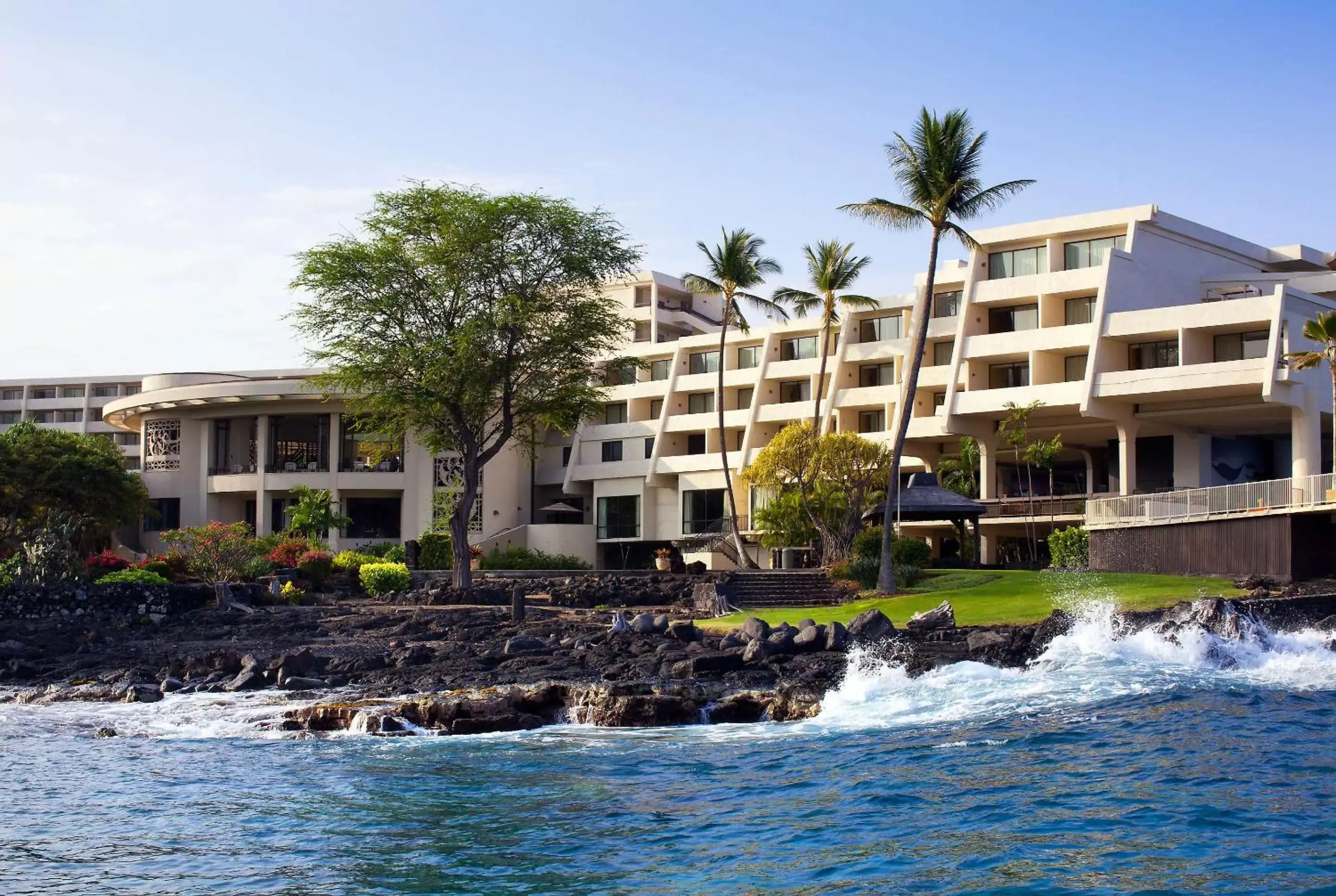 Property Building in Outrigger Kona Resort and Spa