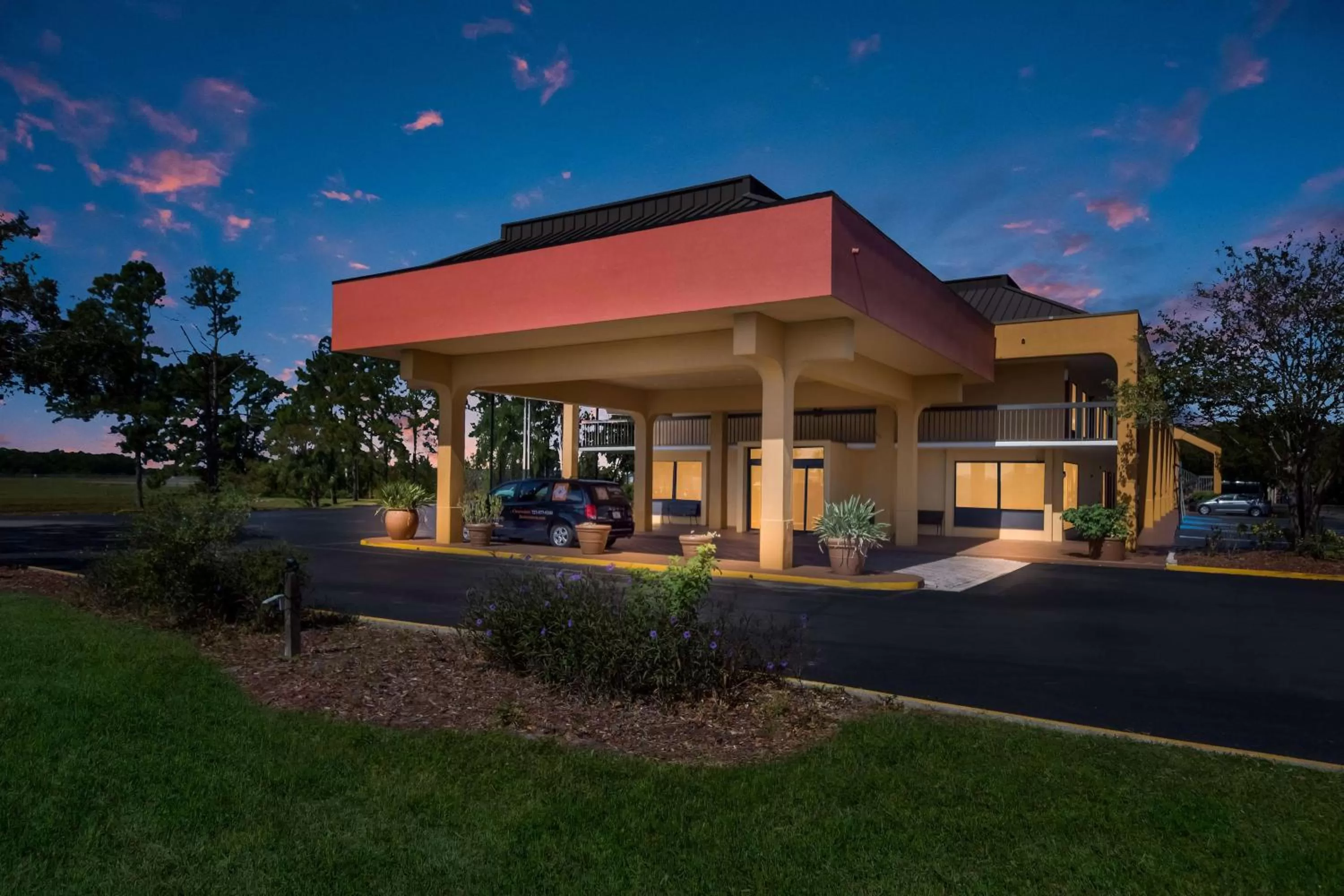 Property building in SureStay Hotel by Best Western St Pete Clearwater Airport