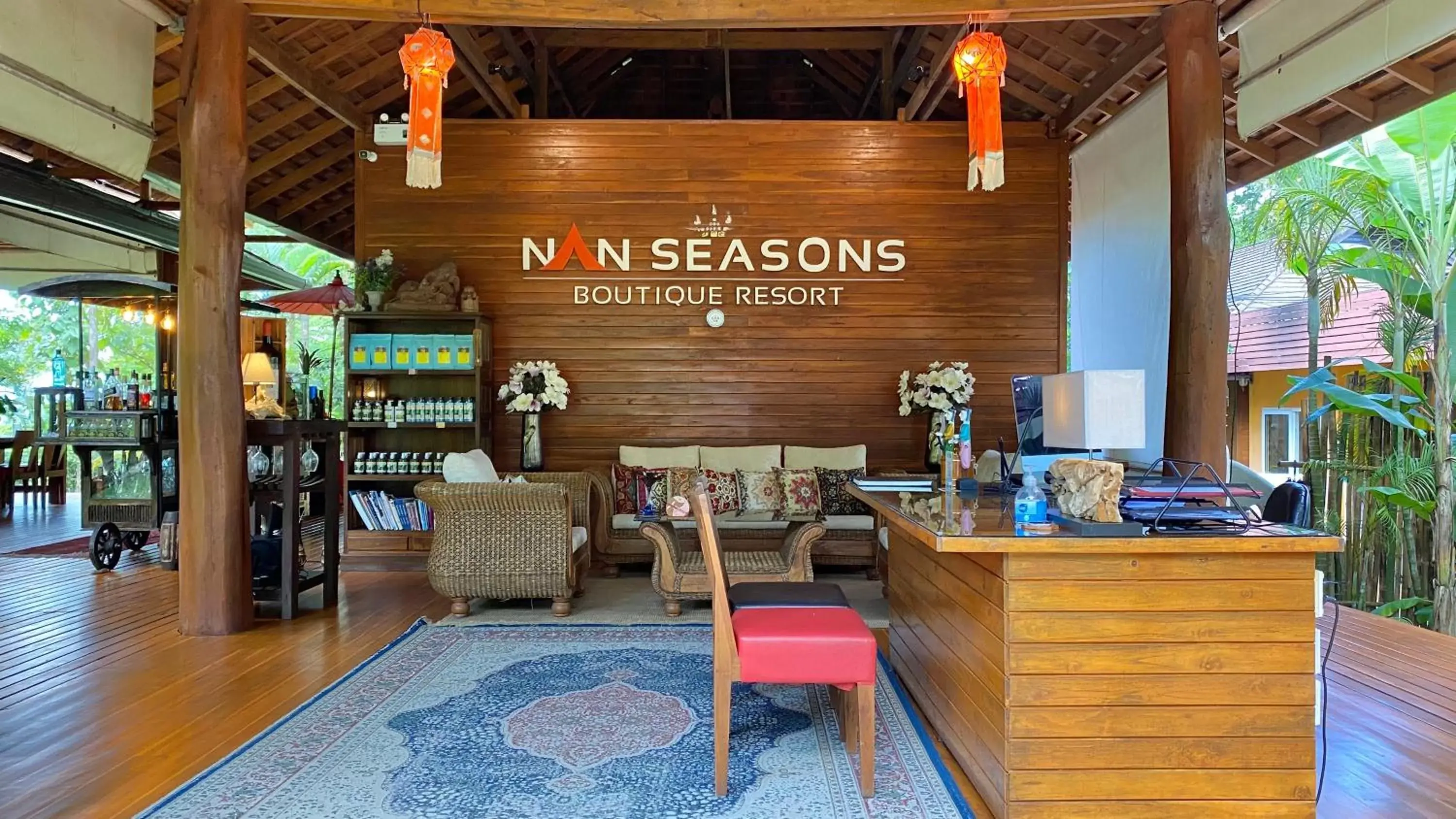 Lobby or reception in Nan Seasons Boutique Resort