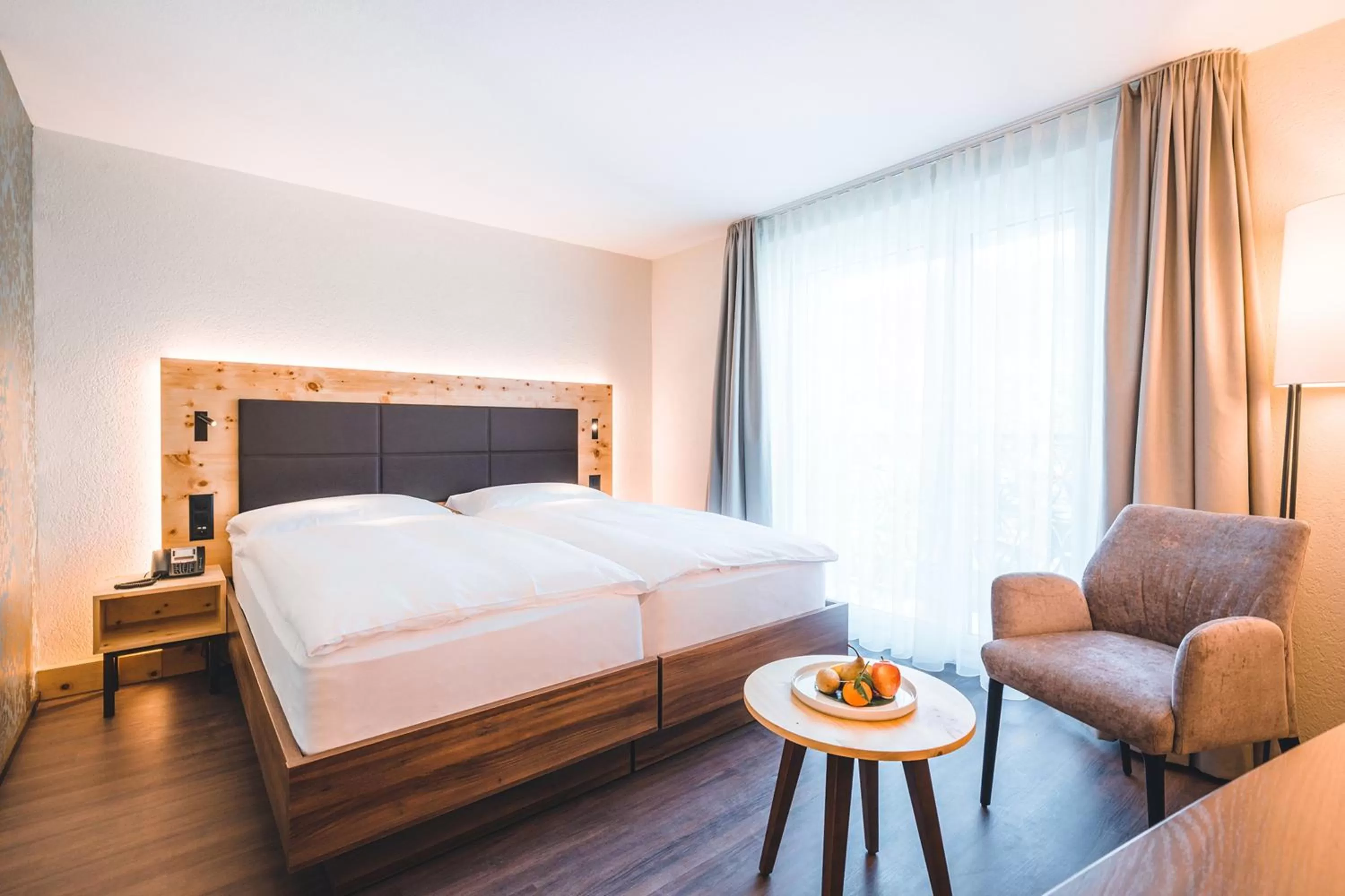 Photo of the whole room, Bed in Hotel Laudinella