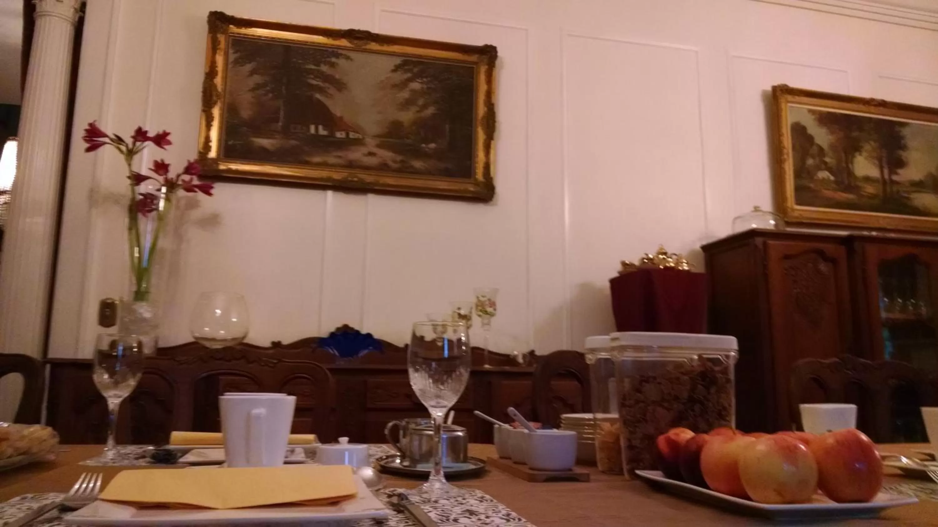 Continental breakfast in Fruits of Vienna B&B