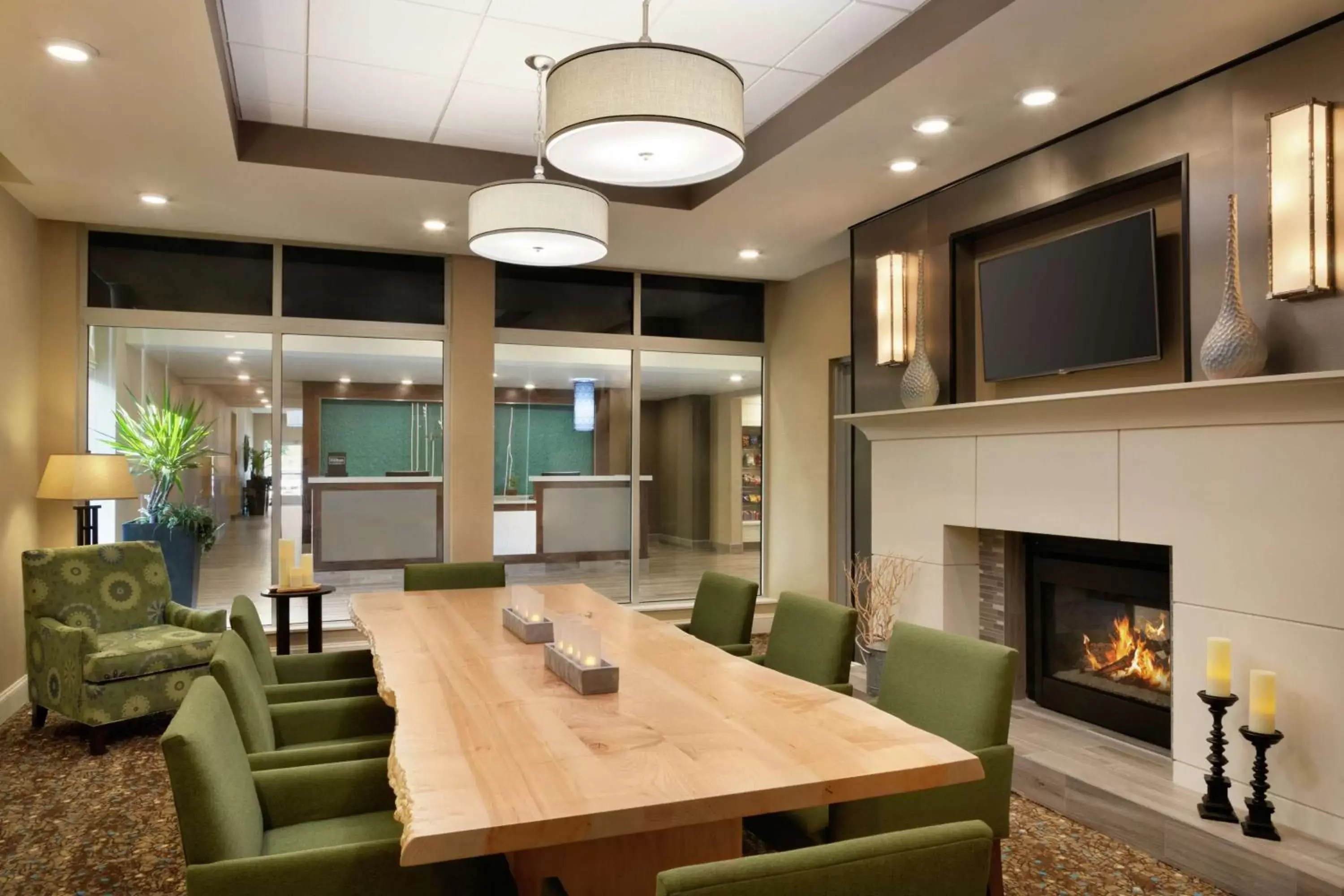 Lobby or reception in Hilton Garden Inn Statesville