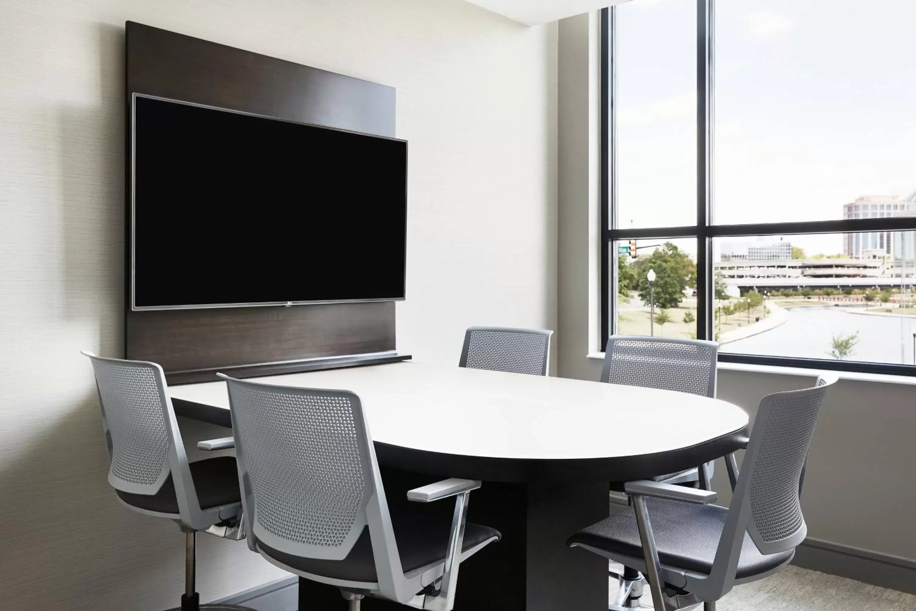 Meeting/conference room, TV/Entertainment Center in AC by Marriott Hotel Huntsville Downtown