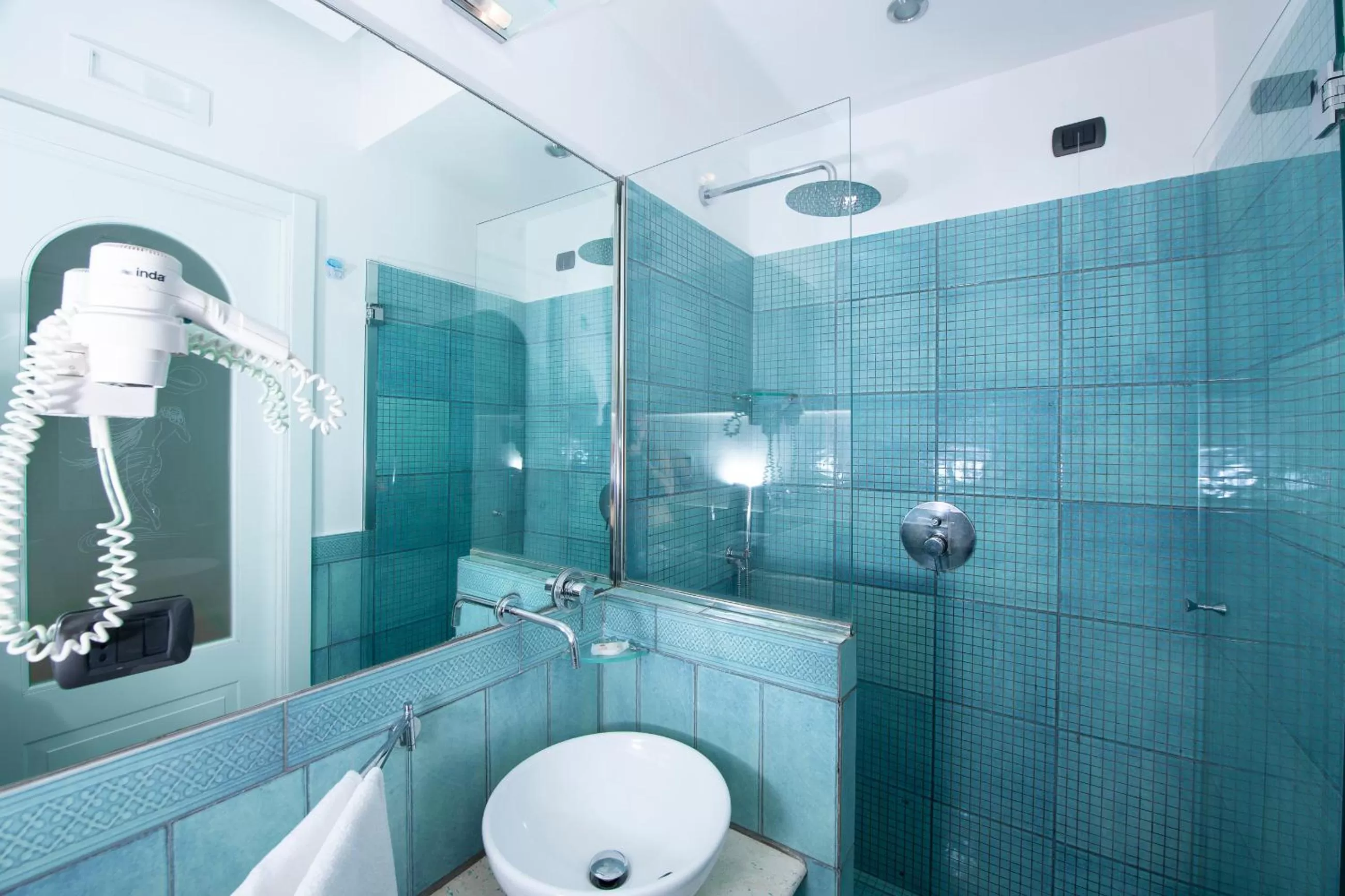 Bathroom in Hotel La Ninfa