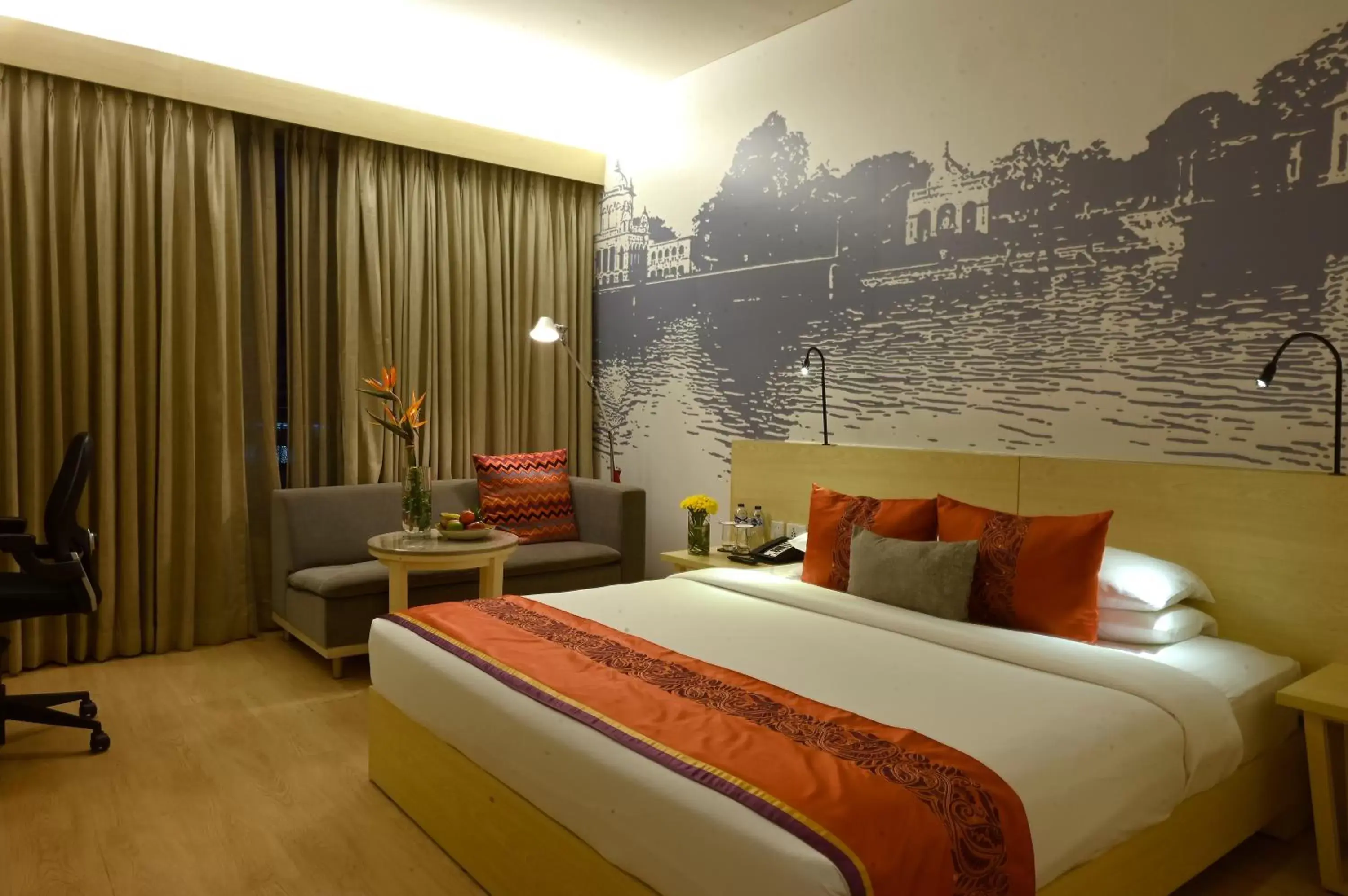 Bedroom, Bed in Vivanta Kolkata EM Bypass