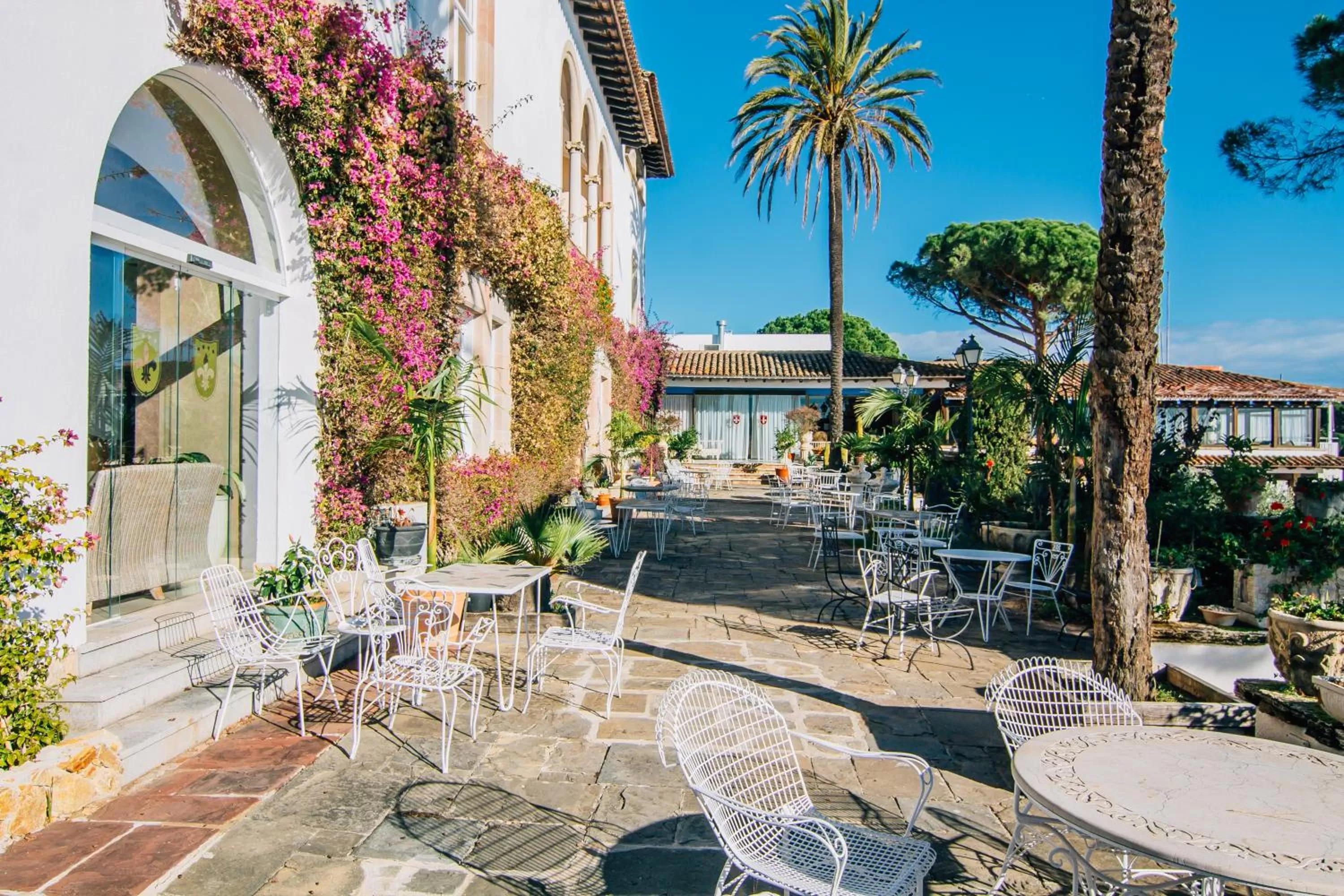 Garden in Hotel Roger de Flor by Seleqtta