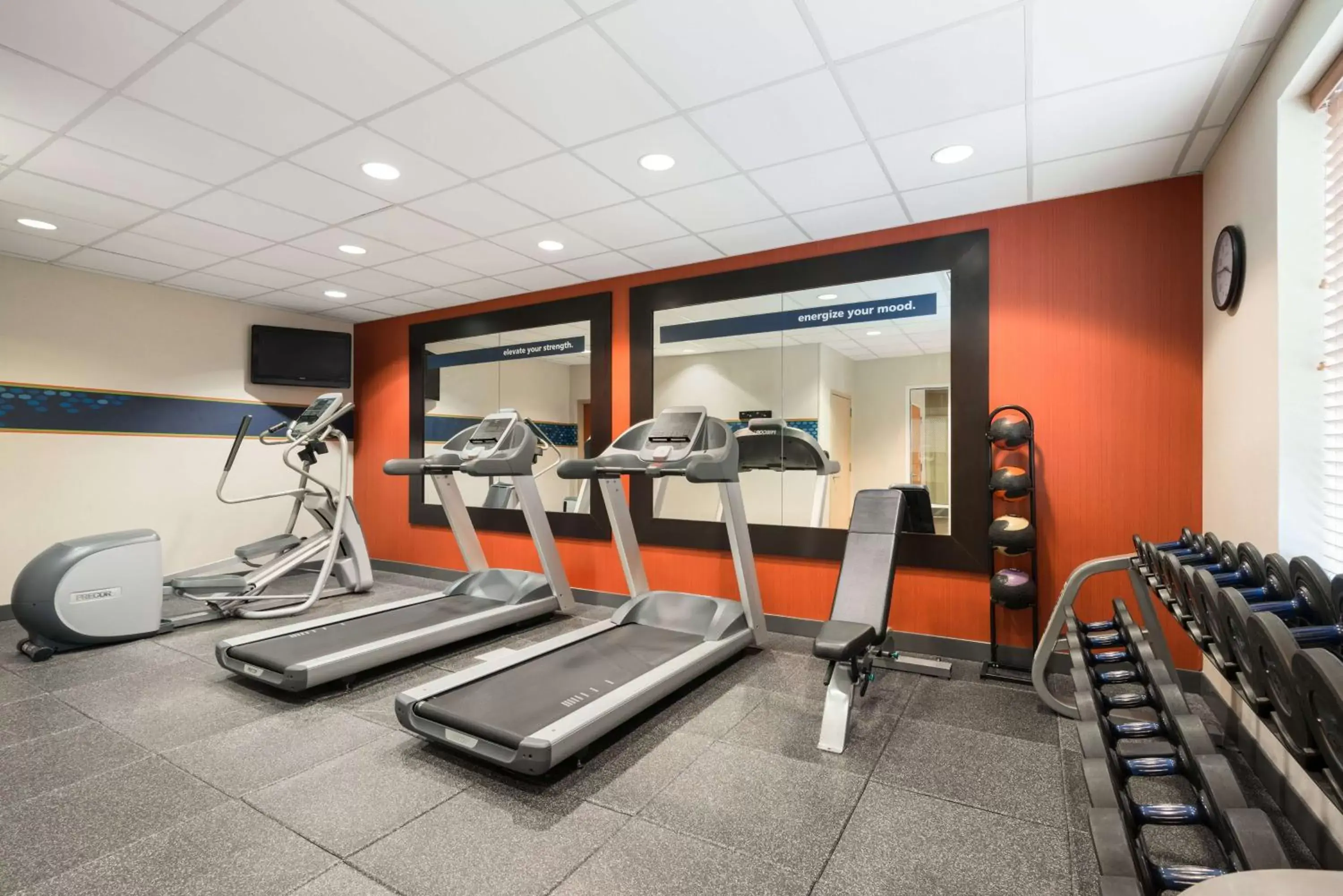 Fitness centre/facilities, Fitness Center/Facilities in Hampton Inn & Suites Williamsburg-Central