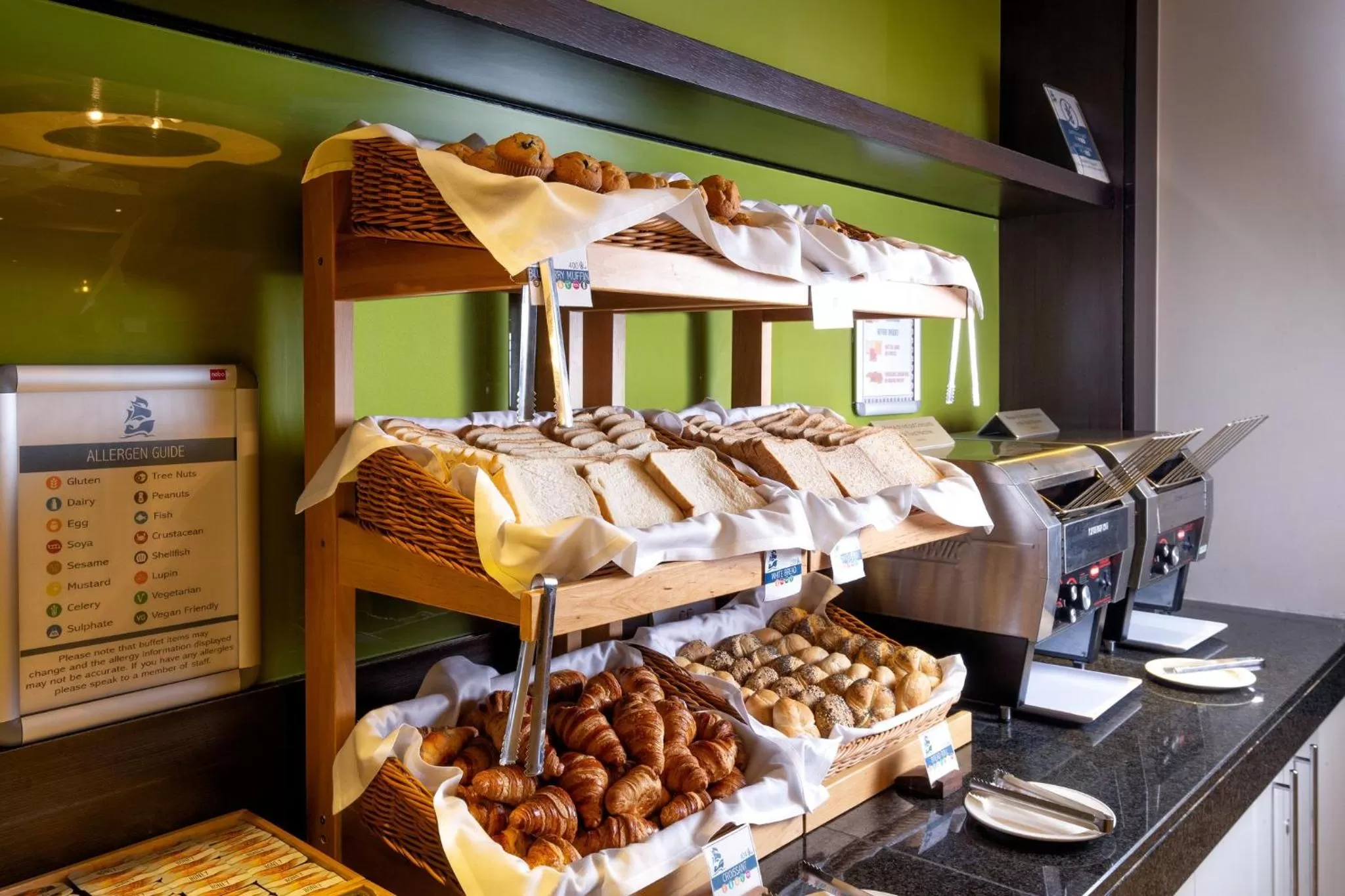 Buffet breakfast in President Hotel