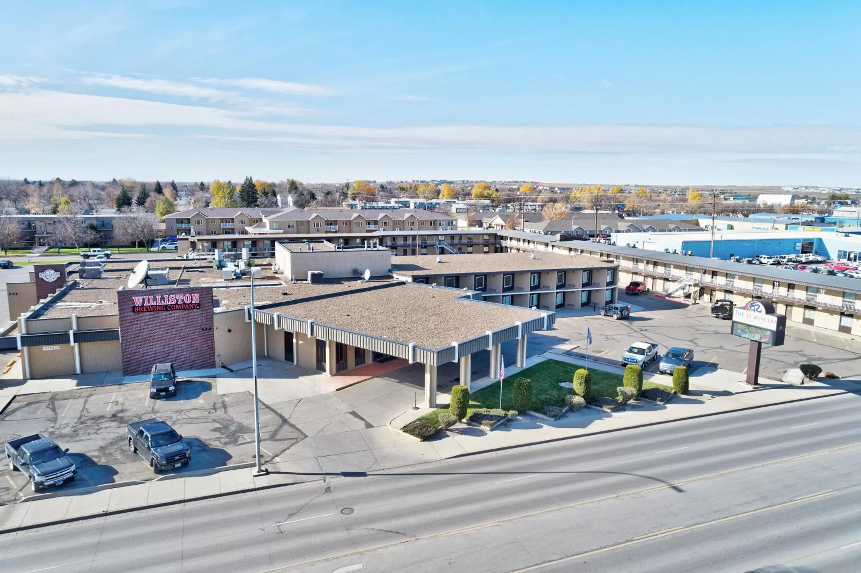 Property building in El Rancho Hotel Property building in El Rancho Hotel
