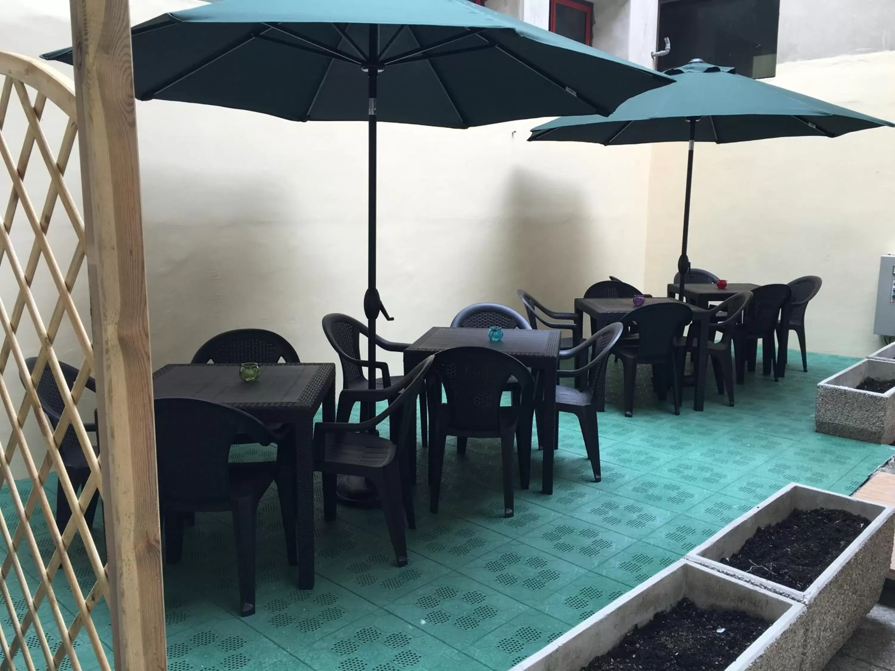 Patio, Restaurant/Places to Eat in Hotel Agli Artisti