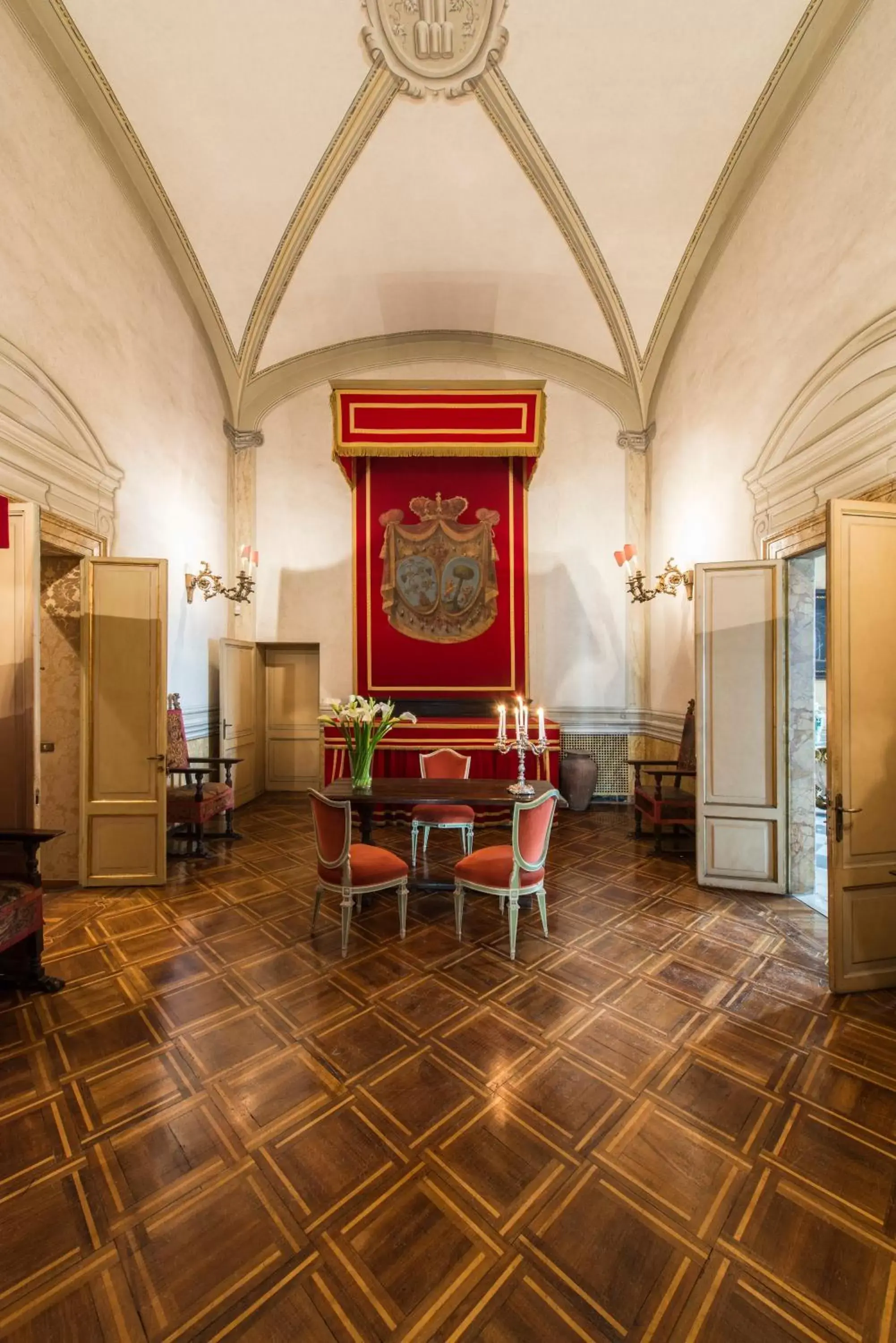 Lobby or reception, Dining Area in Residenza Ruspoli Bonaparte
