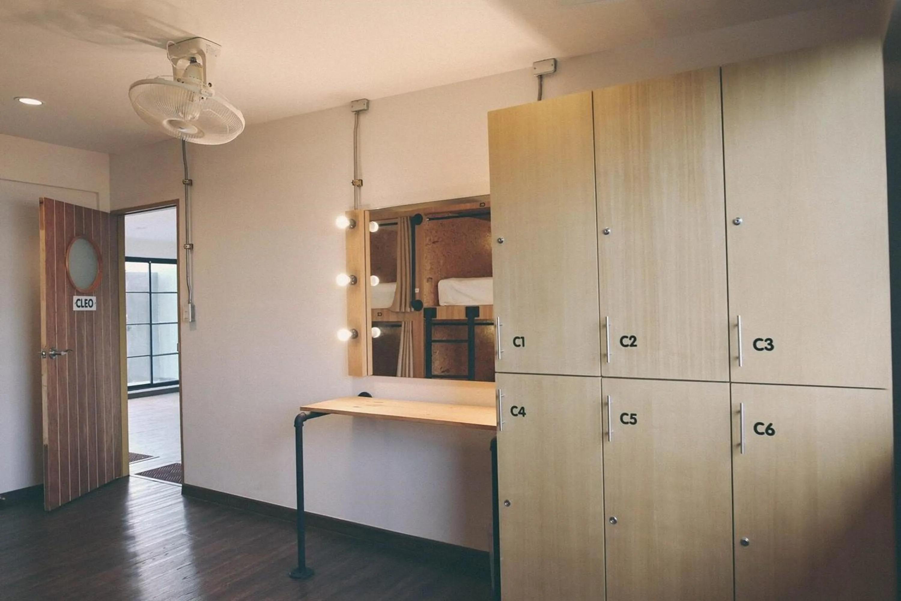 microwave in Vestique hostel