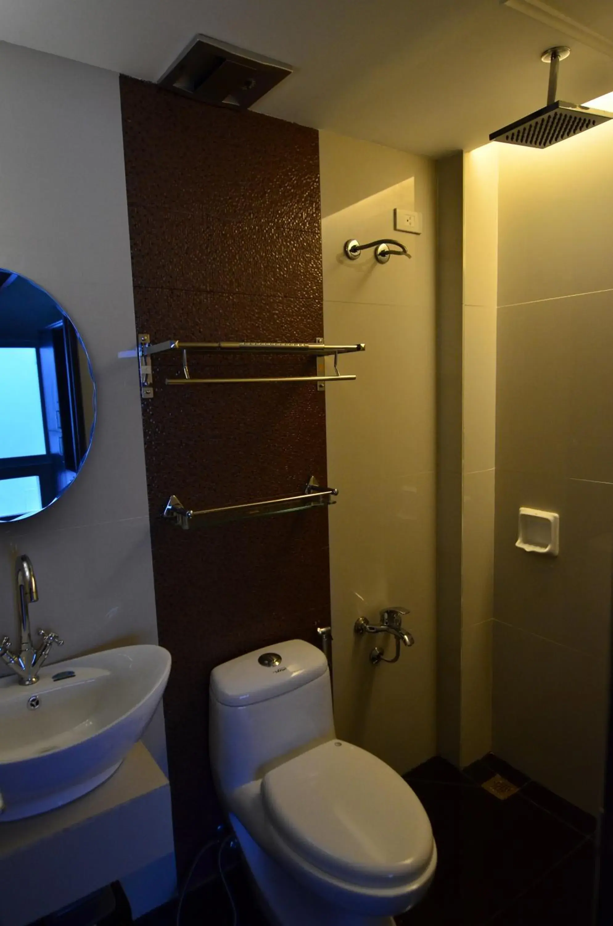 Decorative detail, Bathroom in Oriental Zen Suites