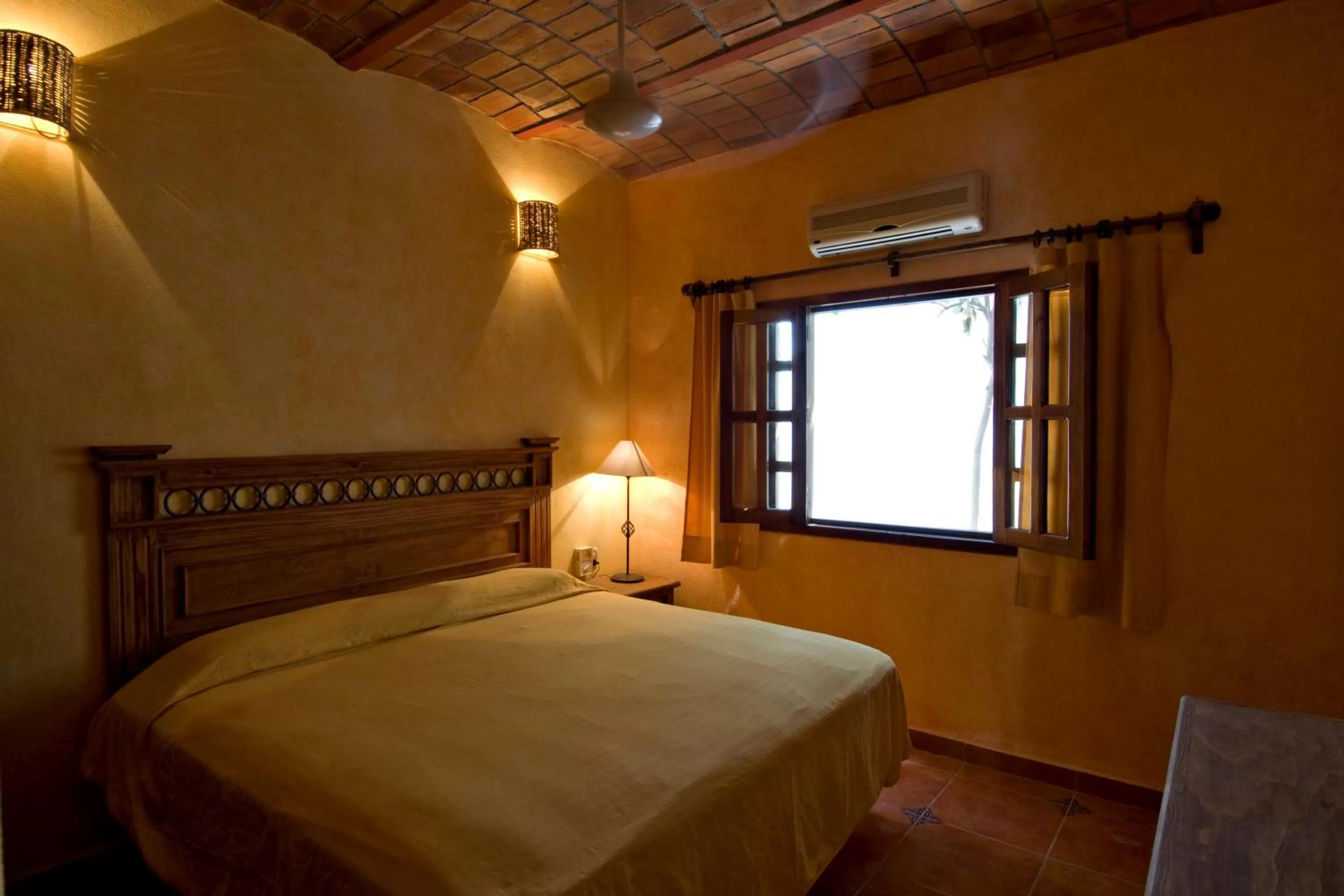 Bed in Hotelito Los Sueños