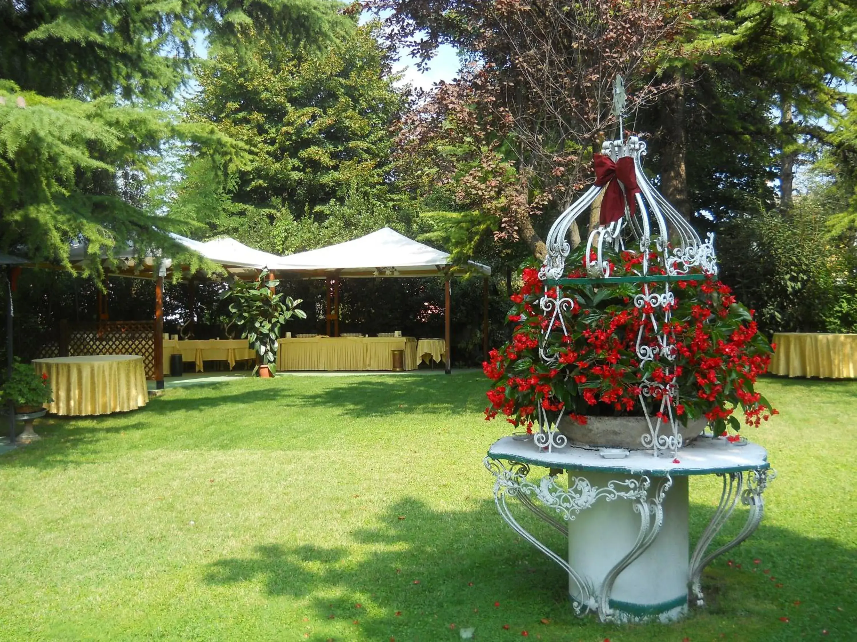 Garden in Hotel Il Rustichello