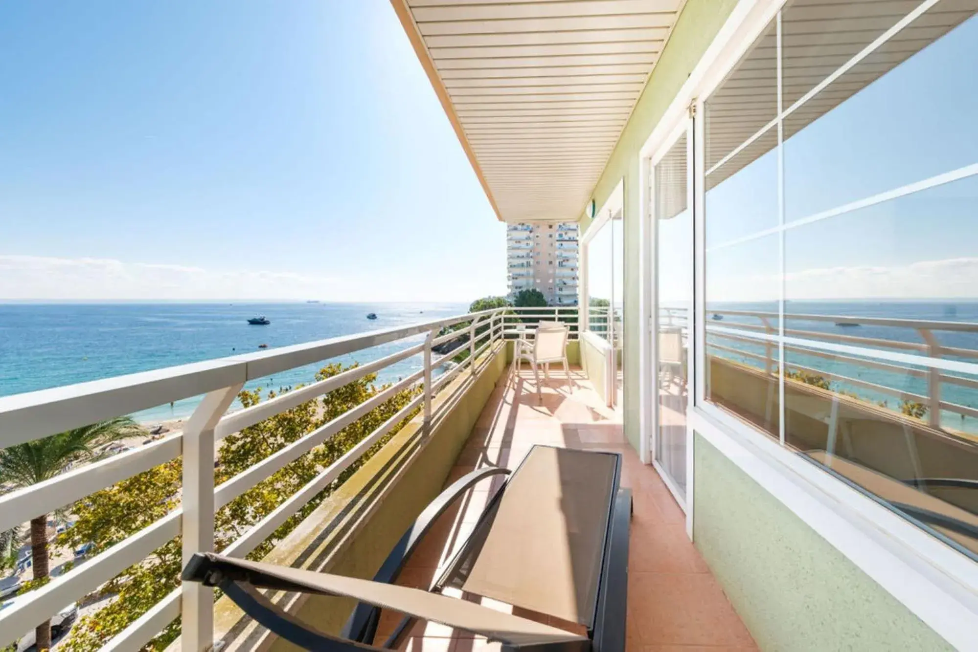 View (from property/room), Balcony/Terrace in Hotel Agua Beach