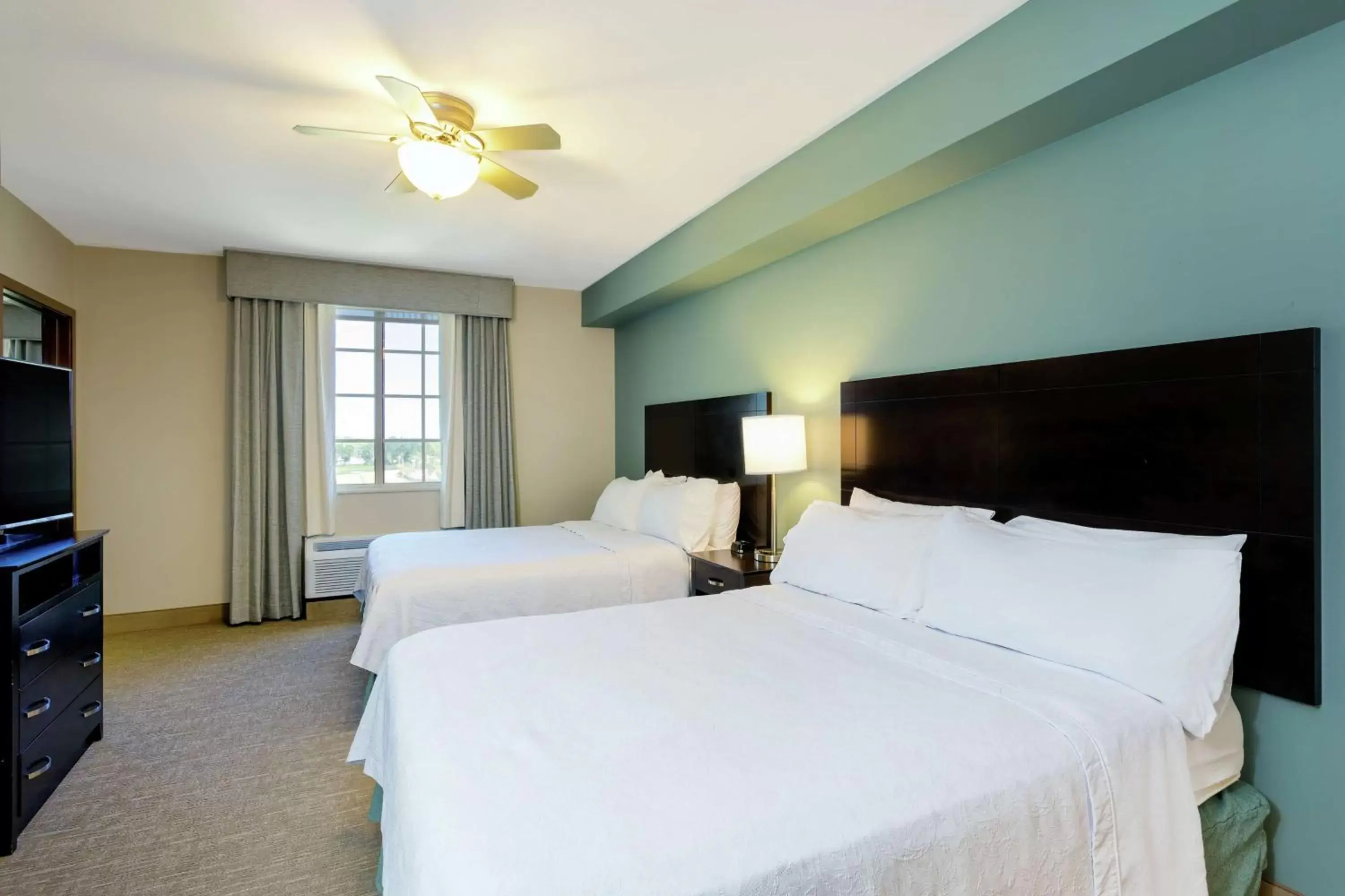 Suite with Two Queen Beds and Roll-In Shower - Mobility and Hearing Access/Non-Smoking in Homewood Suites Port Saint Lucie-Tradition Suite with Two Queen Beds and Roll-In Shower - Mobility and Hearing Access/Non-Smoking in Homewood Suites Port Saint Lucie-Tradition