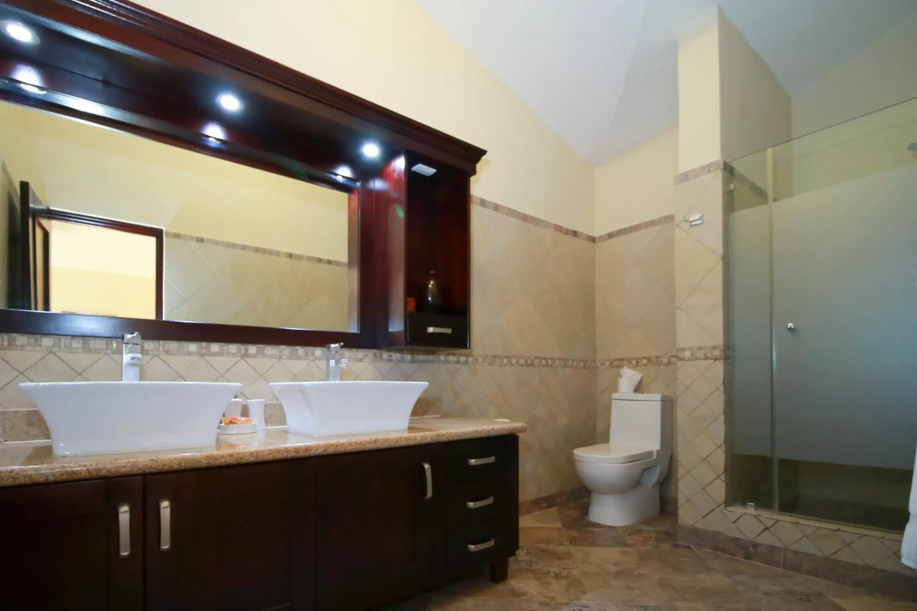 Bathroom in Cabarete Palm Beach Condos