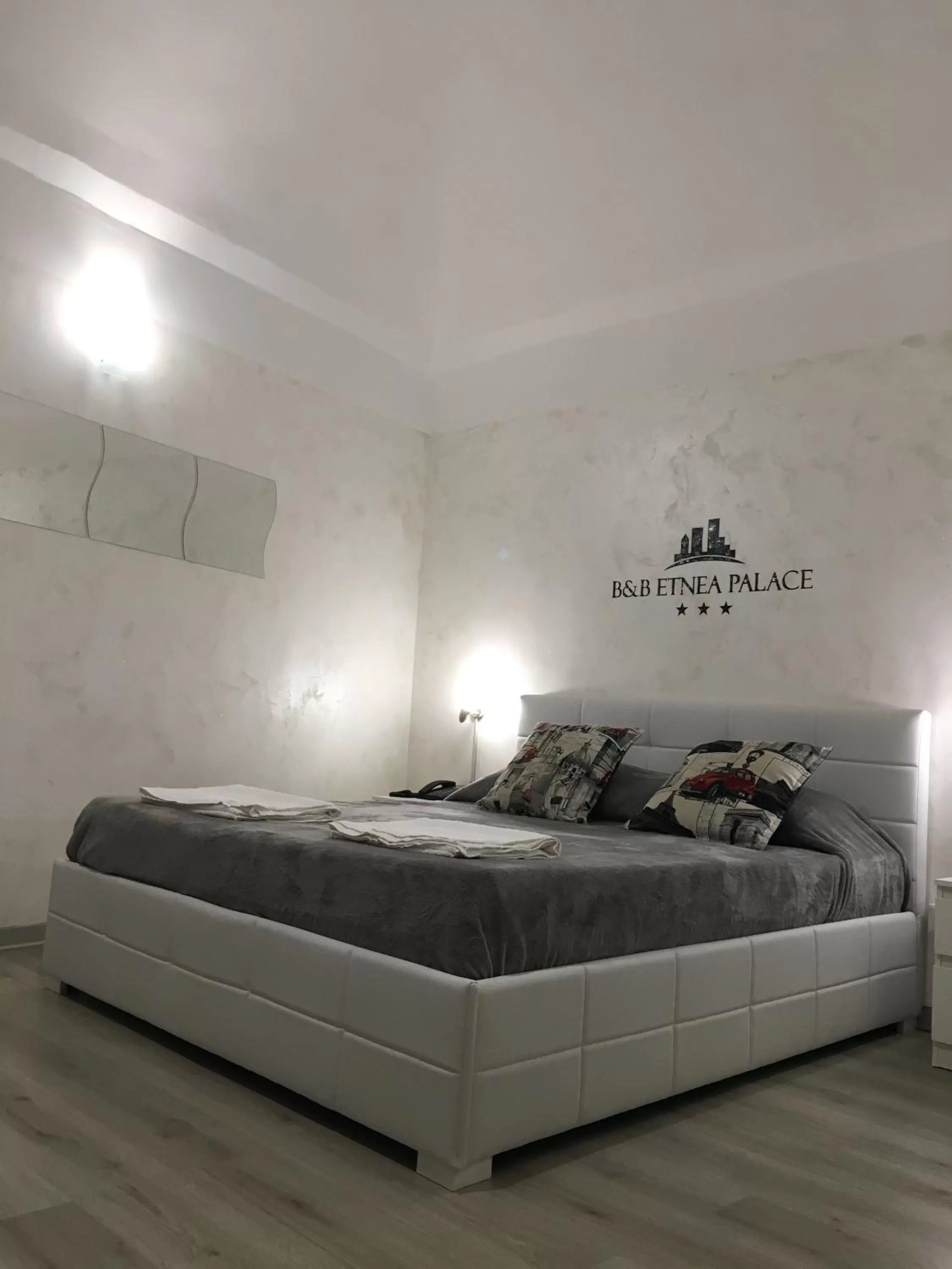 Bedroom, Bed in B&B Etnea Palace