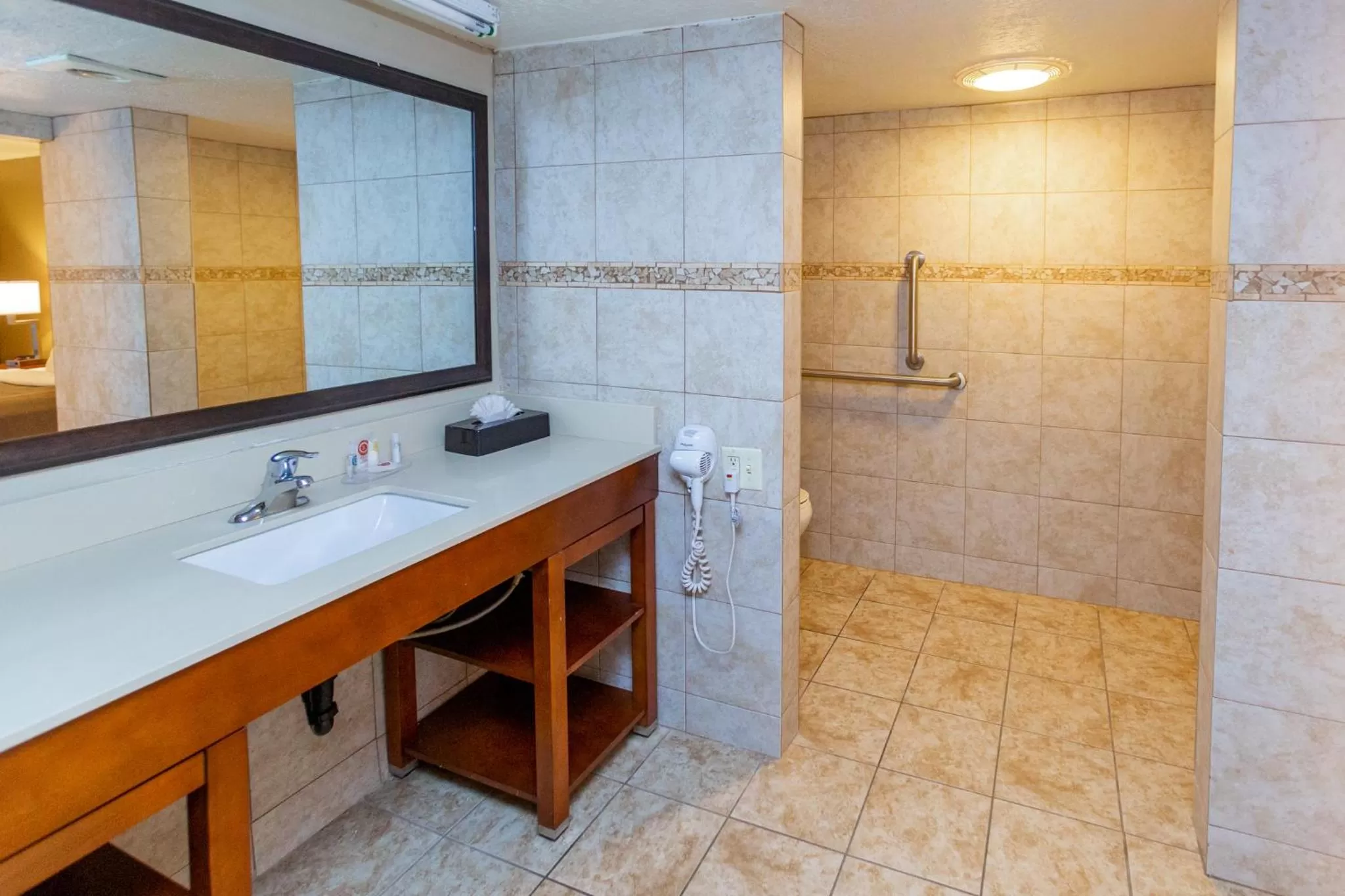 Shower in Comfort Inn Salt Lake City Downtown