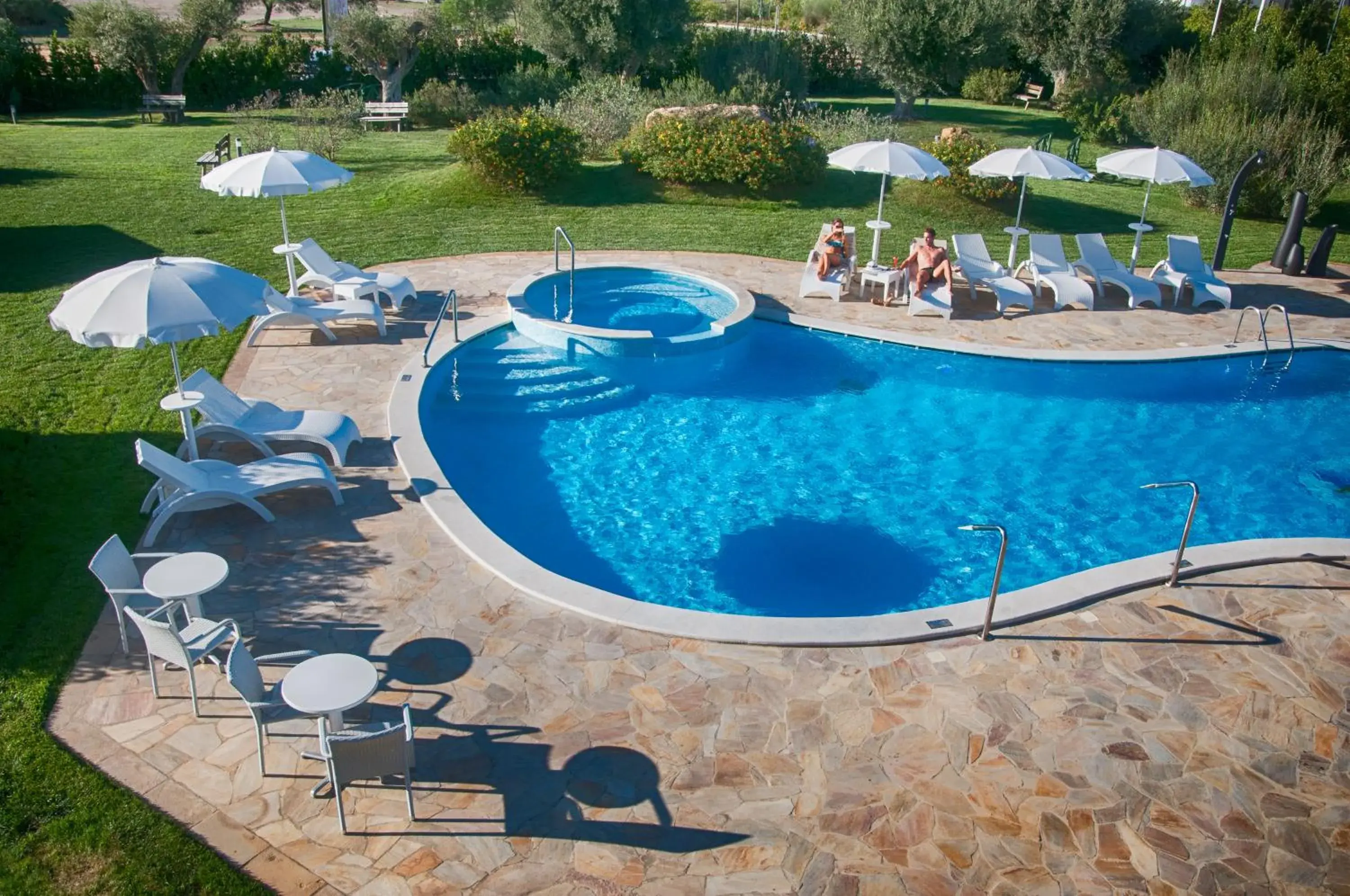 Swimming pool, Pool View in Lu' Hotel Carbonia